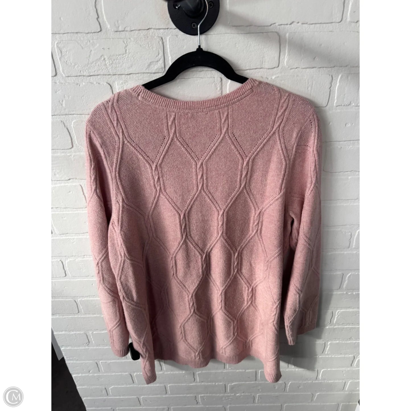 Sweater By J. Jill In Pink, Size: L