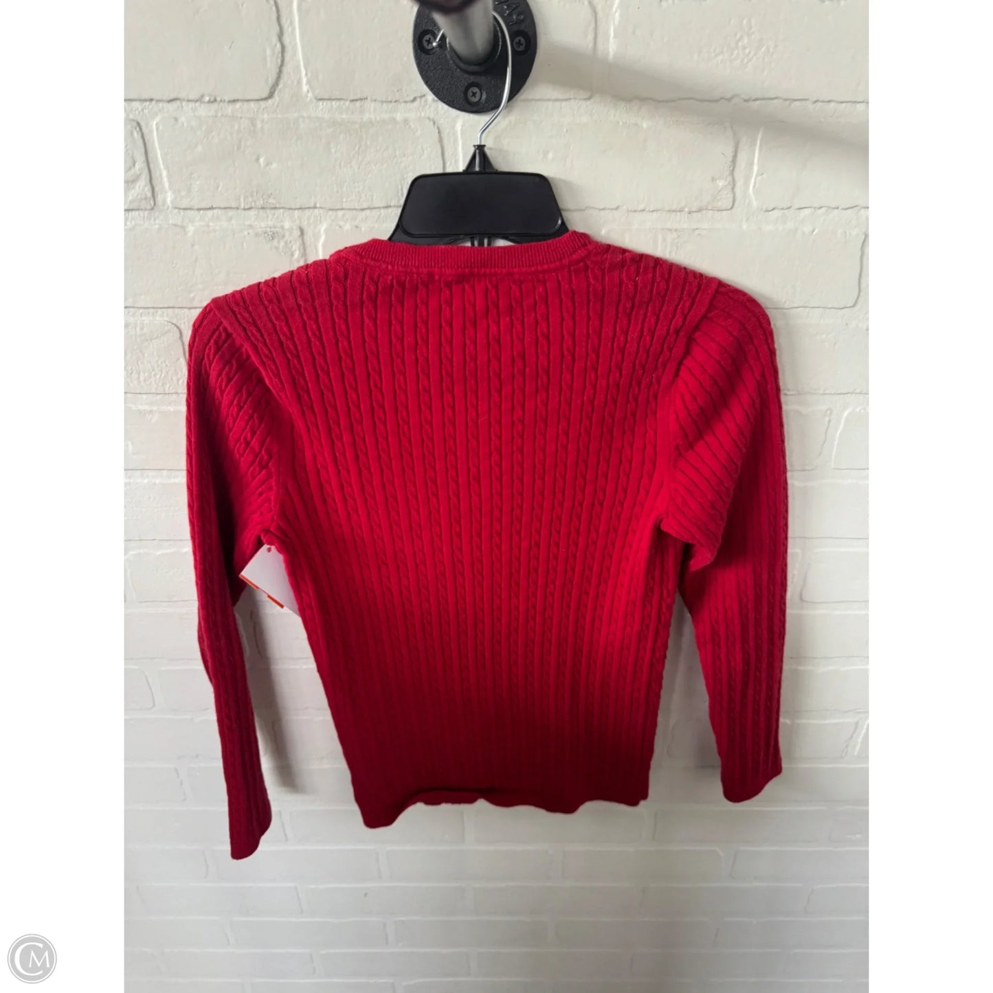Sweater By Tommy Hilfiger In Red, Size: M