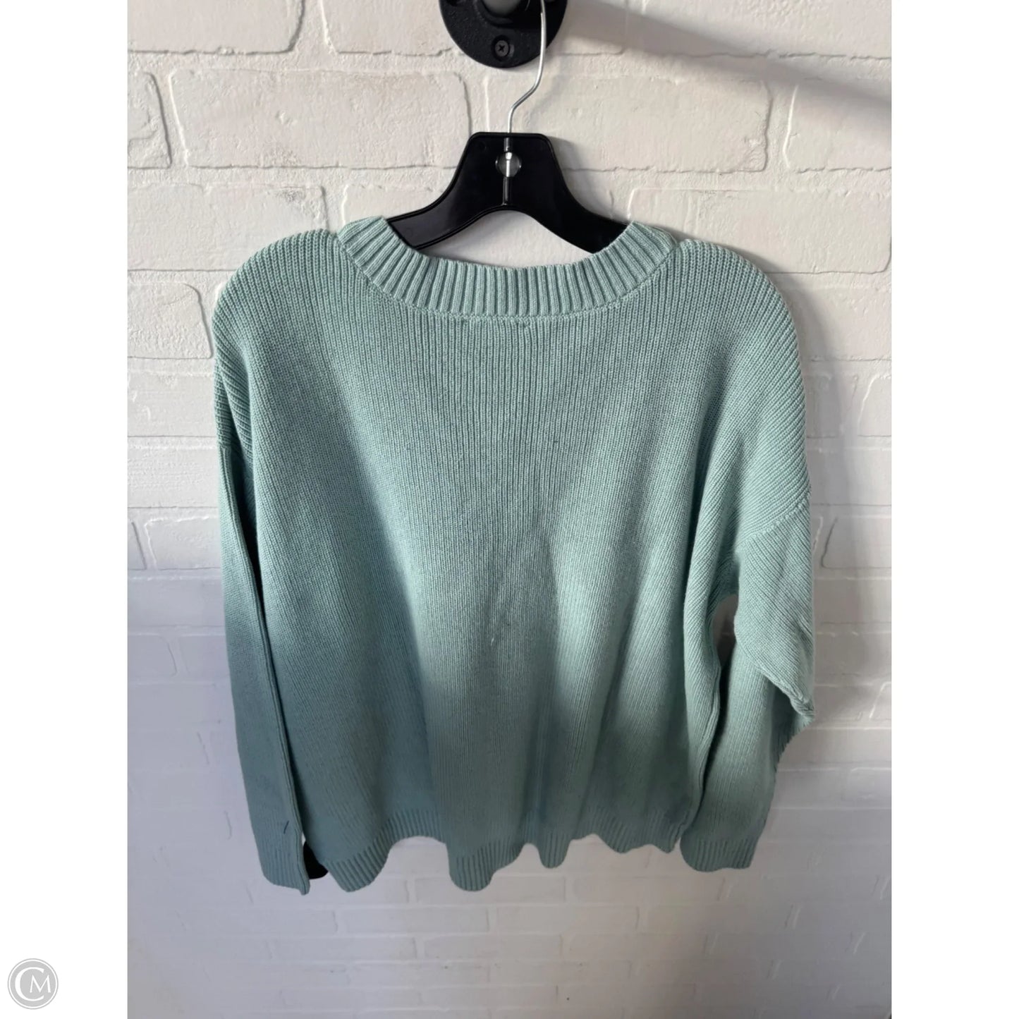 Sweater By Clothes Mentor In Blue, Size: L