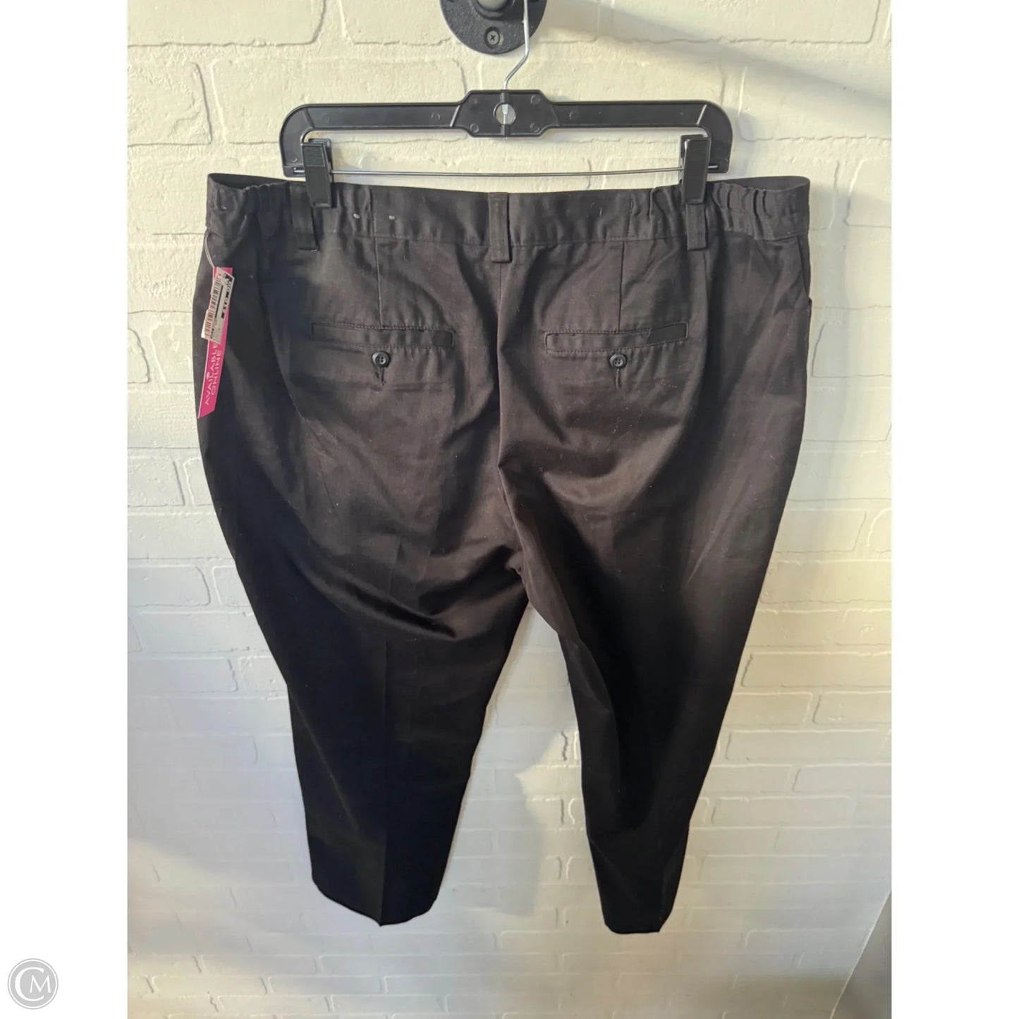 Pants Dress By Cj Banks In Black, Size: 18