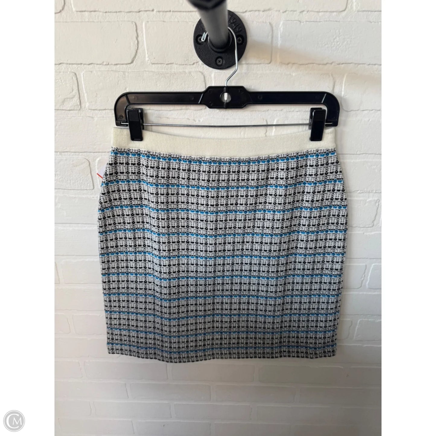 Skirt Mini & Short By Talbots In Black & Cream, Size: 2