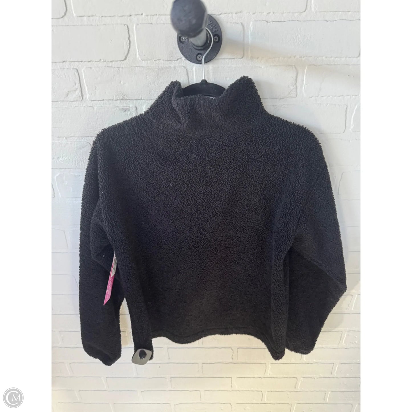 Jacket Fleece By Loft In Black, Size: Xs