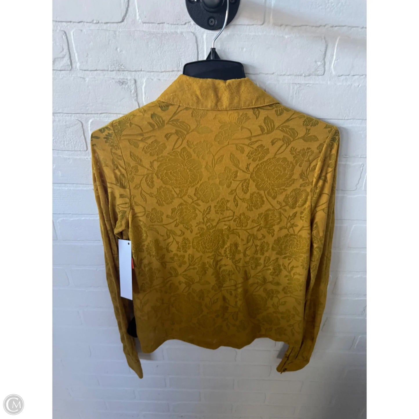 Top Long Sleeve By Maeve In Yellow, Size: Xl