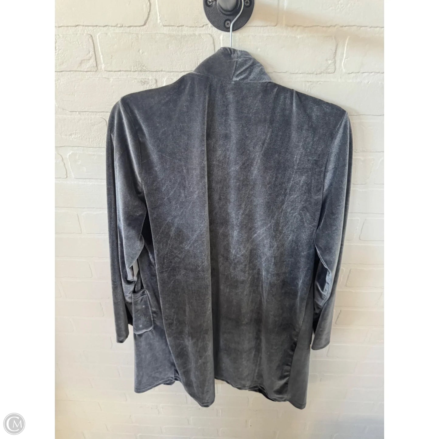 Cardigan By Clothes Mentor In Grey, Size: M