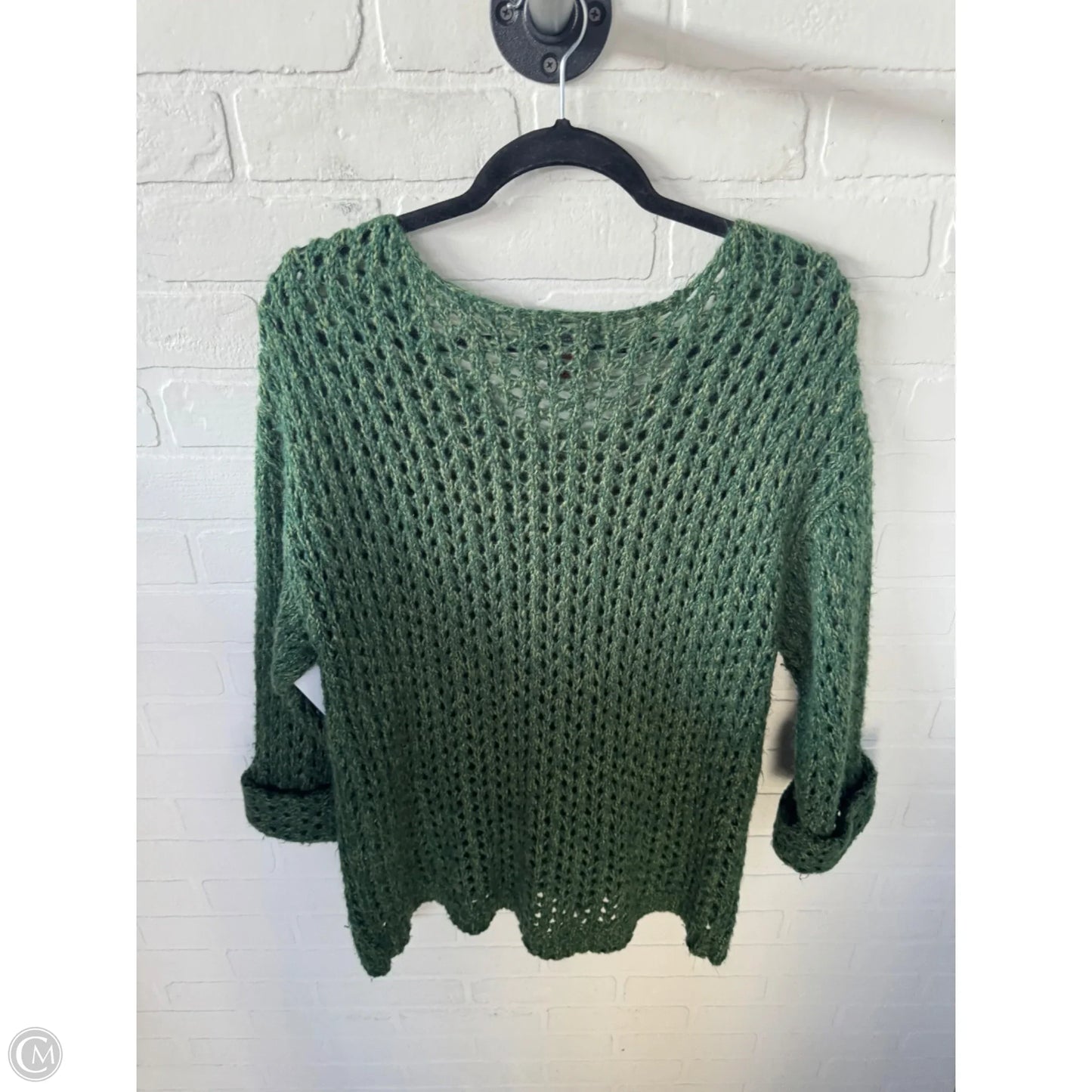 Sweater By Clothes Mentor In Green, Size: Xl