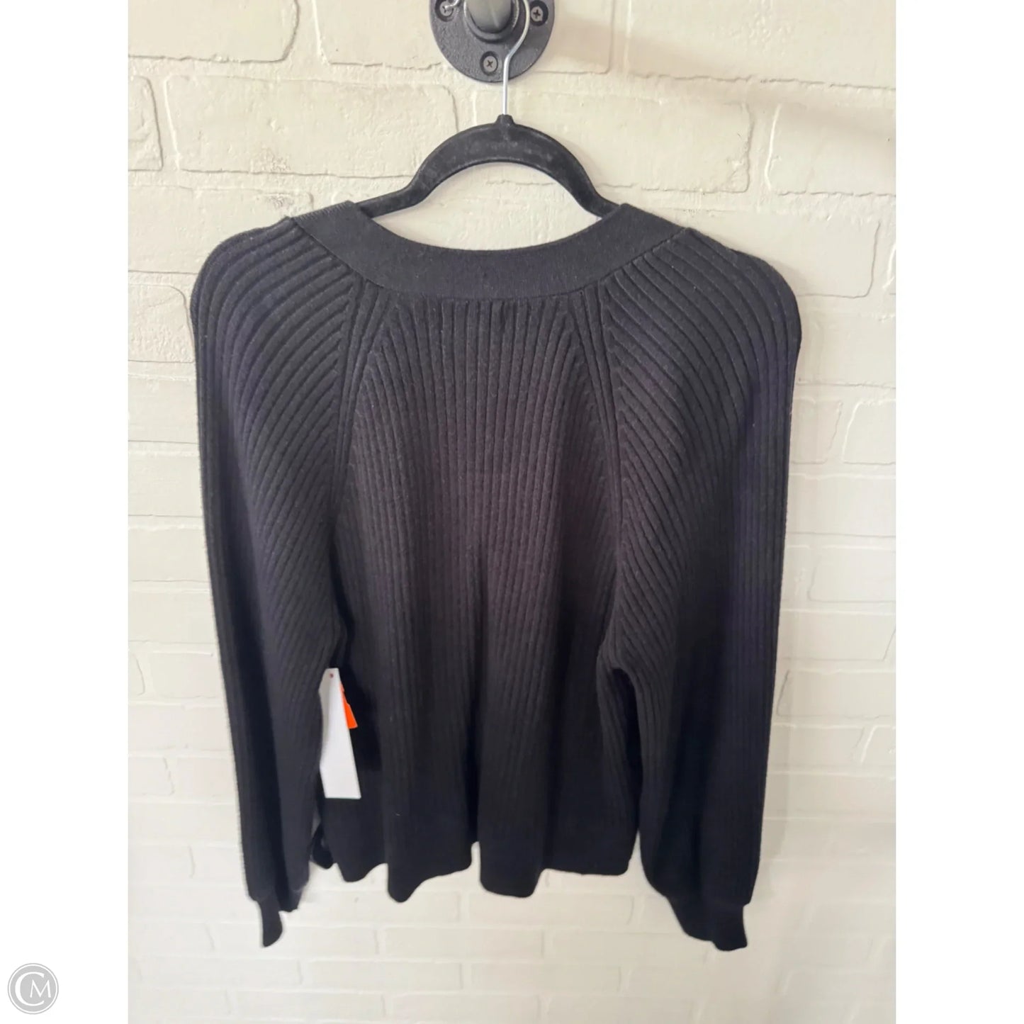 Sweater Cardigan By Marled In Black, Size: Xl