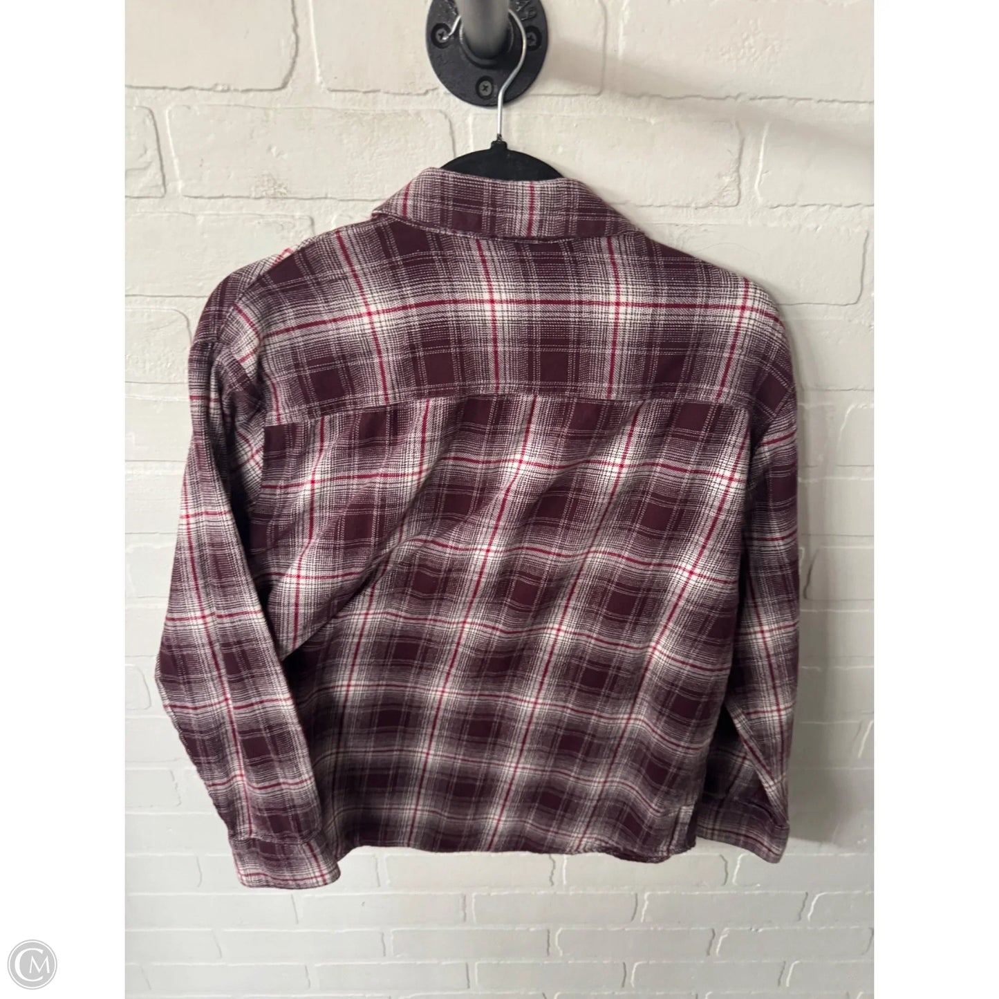 Top Long Sleeve By Old Navy In Maroon, Size: M