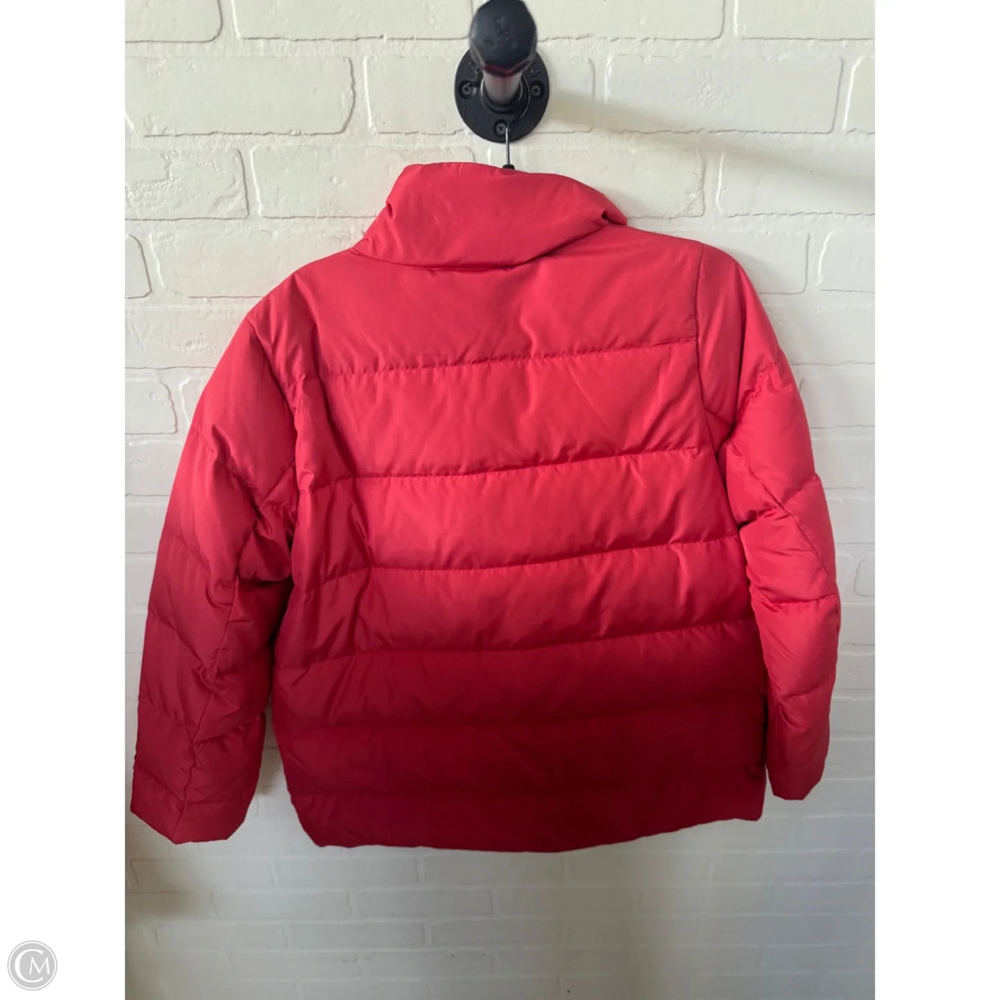 Coat Puffer & Quilted By J. Jill In Red, Size: Mp