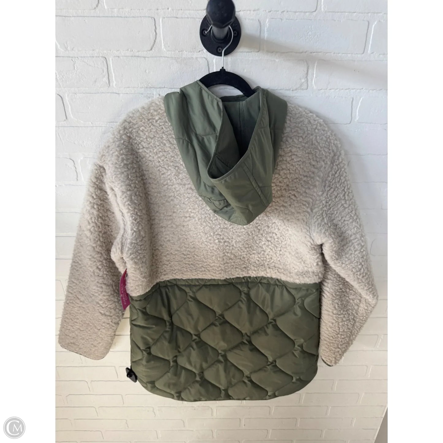 Coat Puffer & Quilted By Old Navy In Green, Size: M