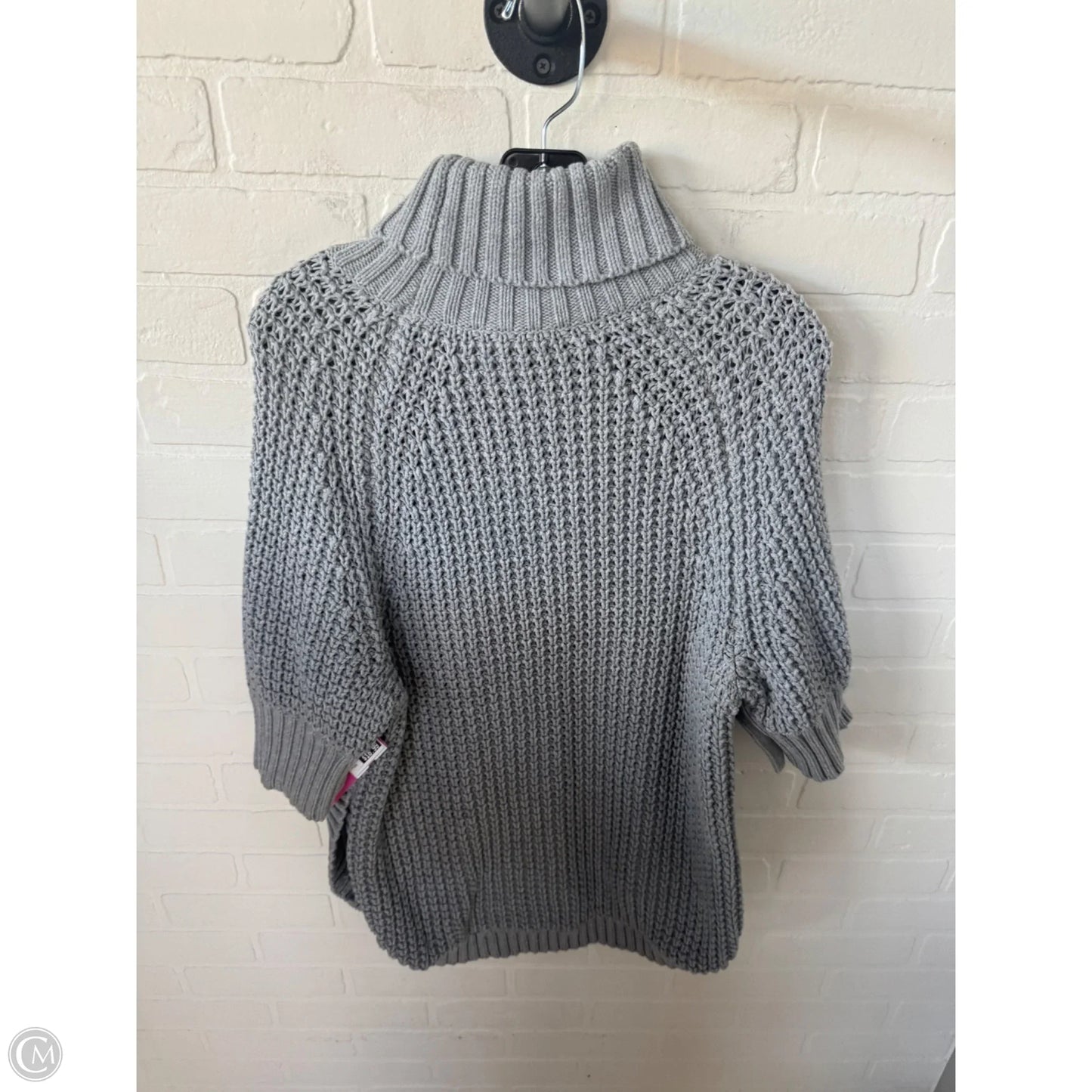 Sweater Short Sleeve By J. Crew In Grey, Size: Xxs