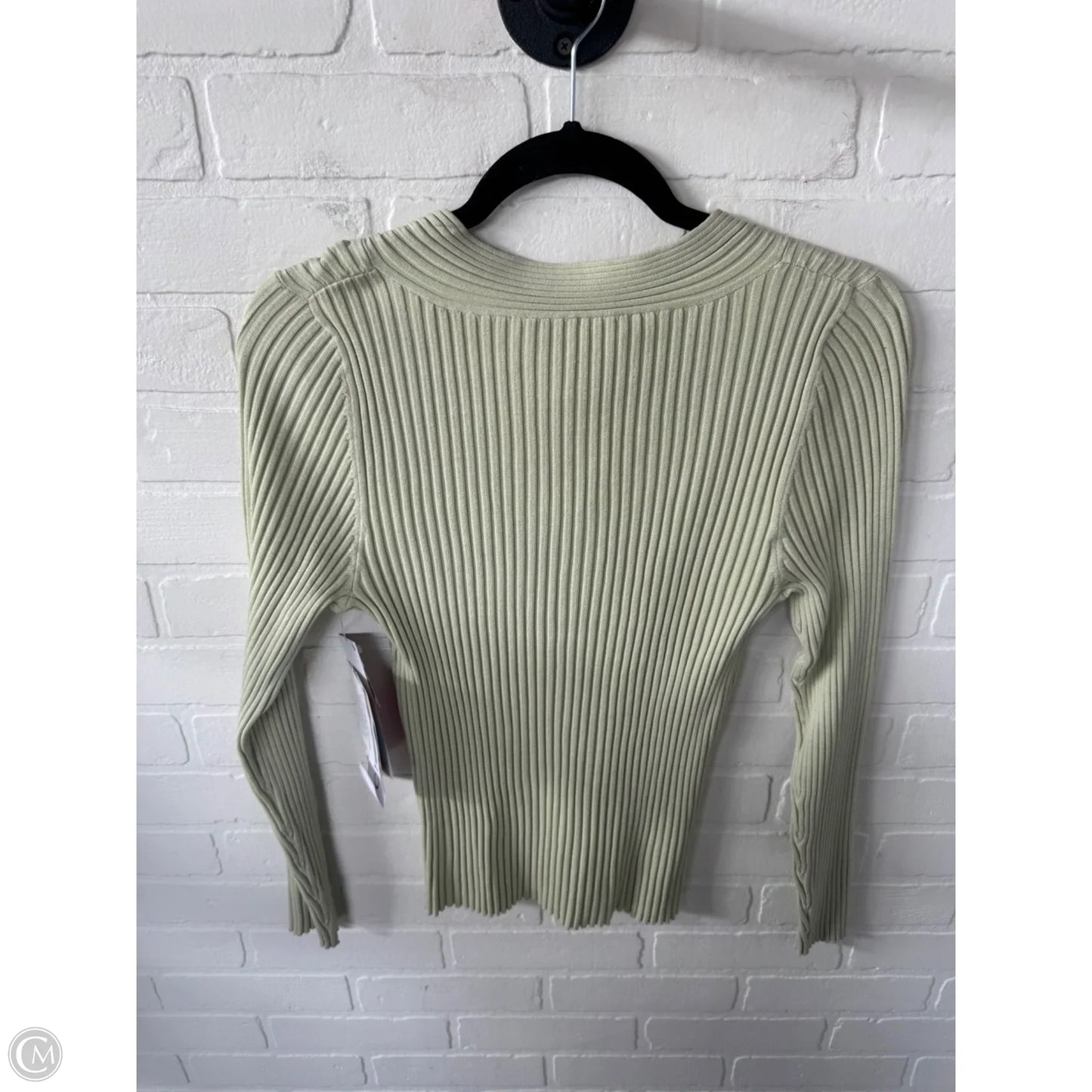 Sweater By Chaus In Green, Size: Xl