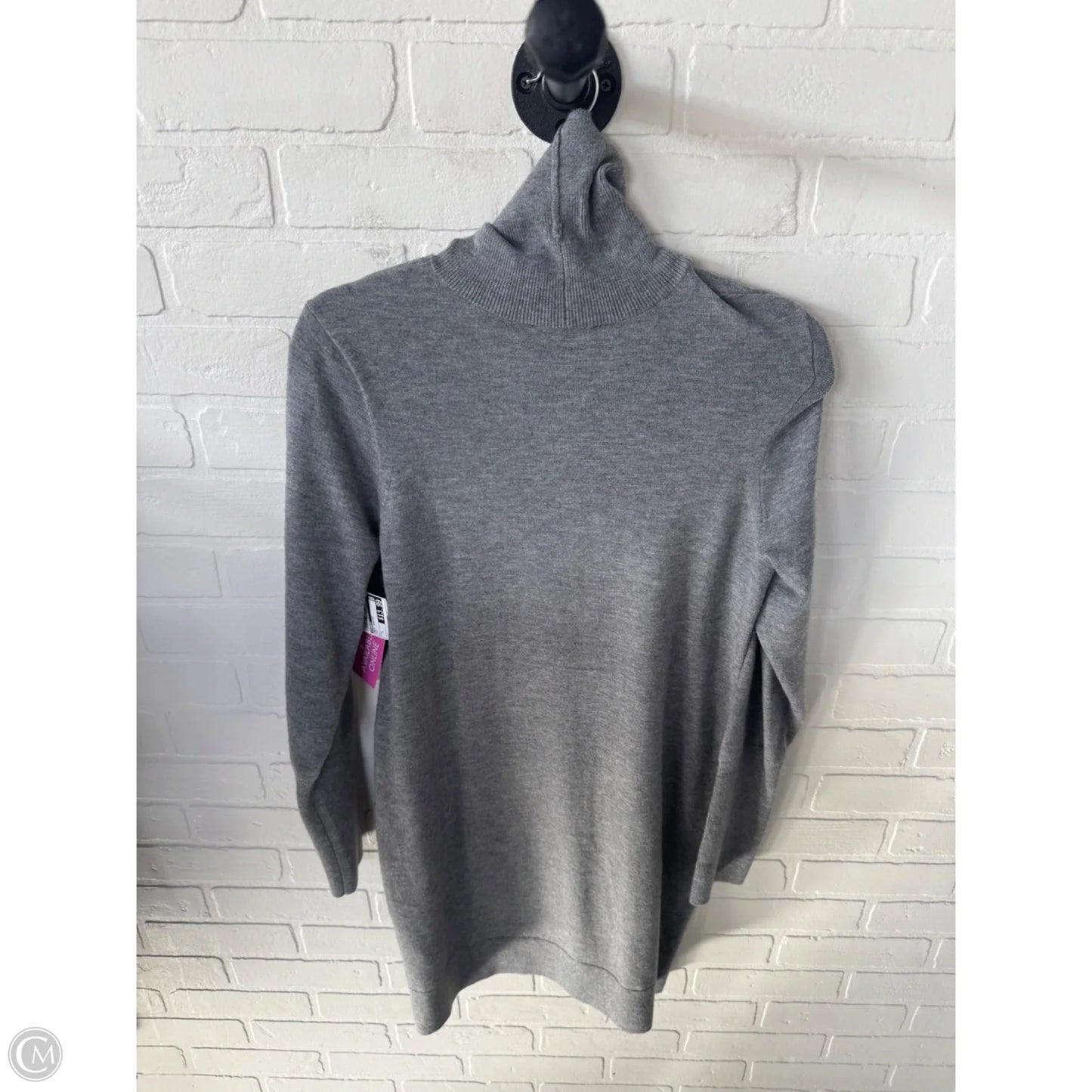 Dress Sweater By Express In Grey, Size: L
