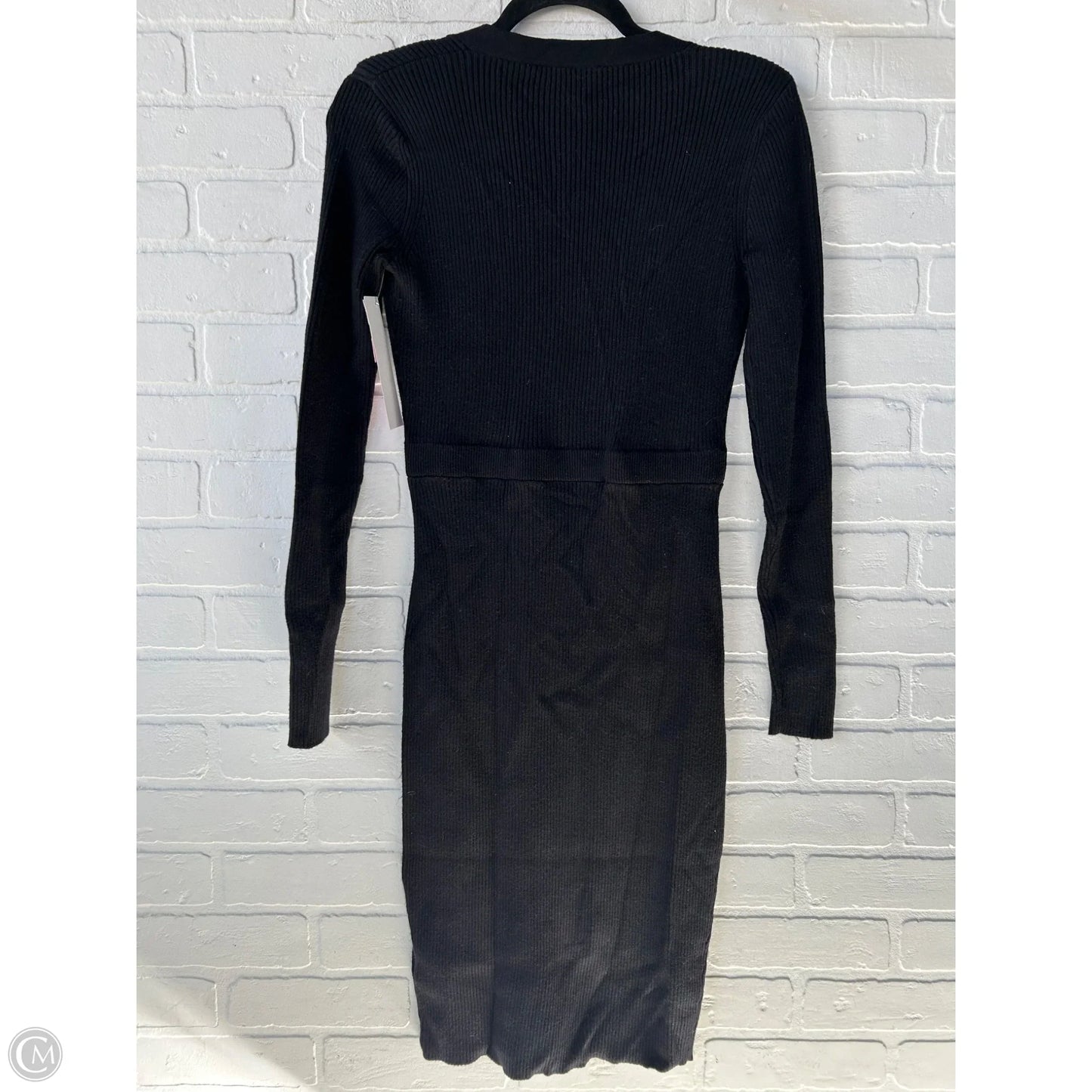 Dress Sweater By Guess In Black, Size: M