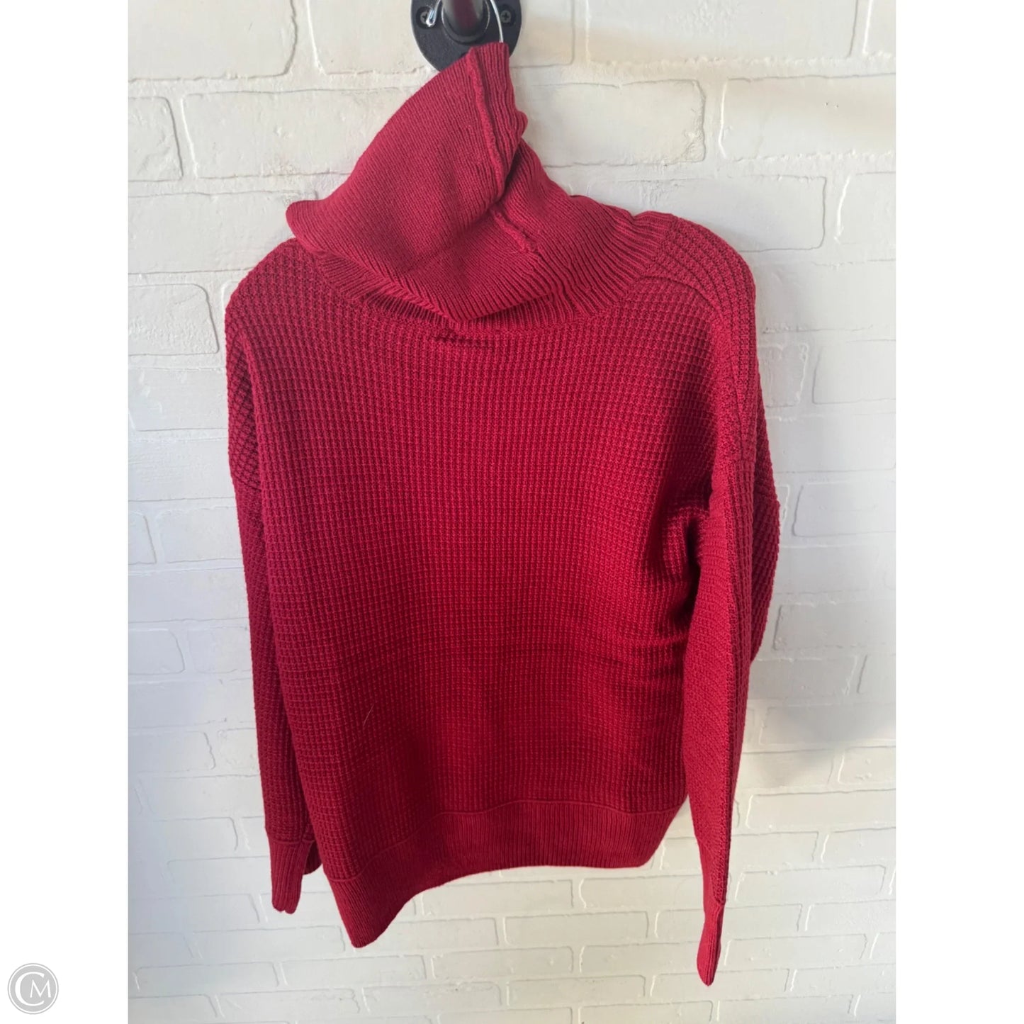 Sweater By Jones New York In Red, Size: L