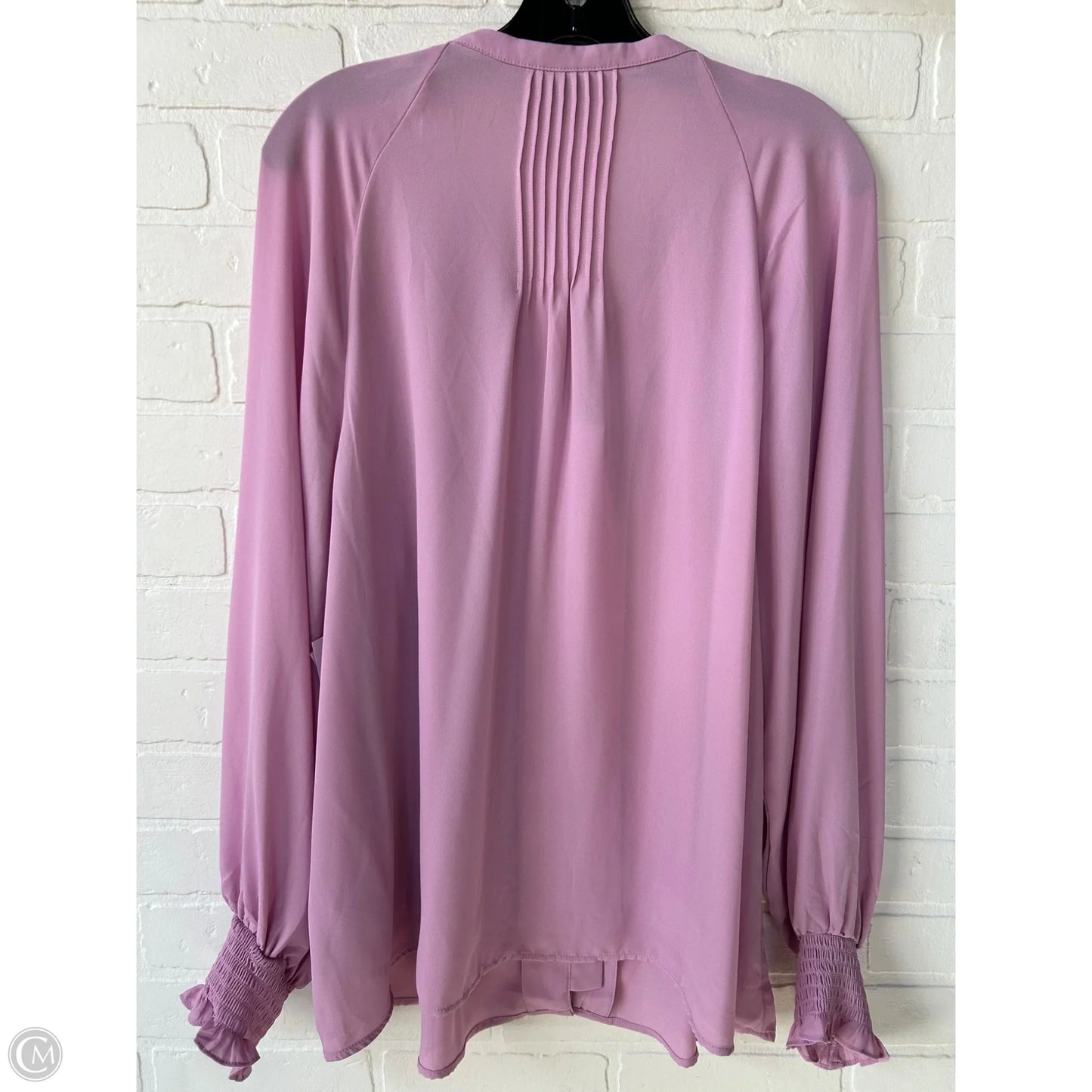 Top Long Sleeve By Torrid In Pink, Size: 1x