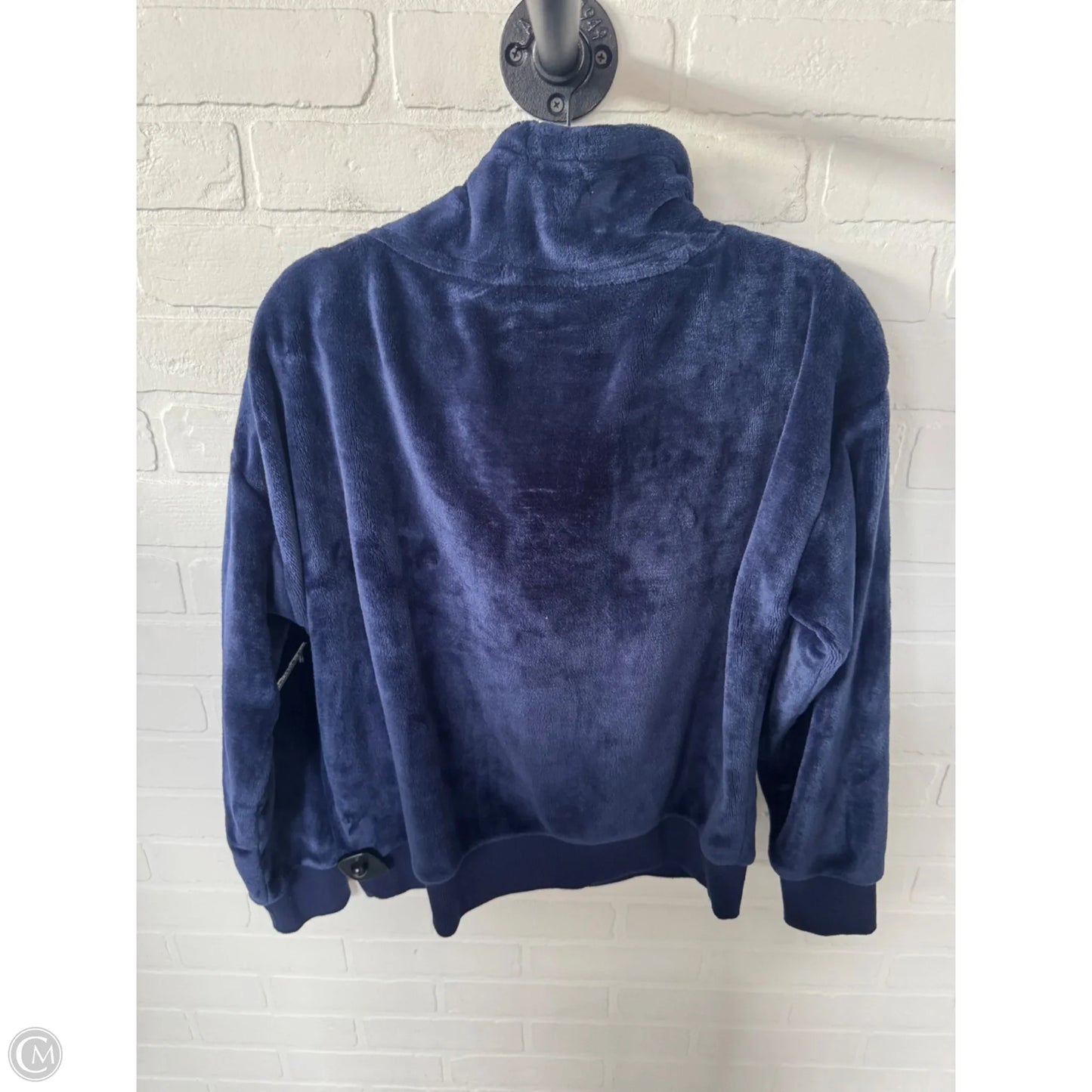Sweatshirt Collar By Cmb In Blue, Size: S