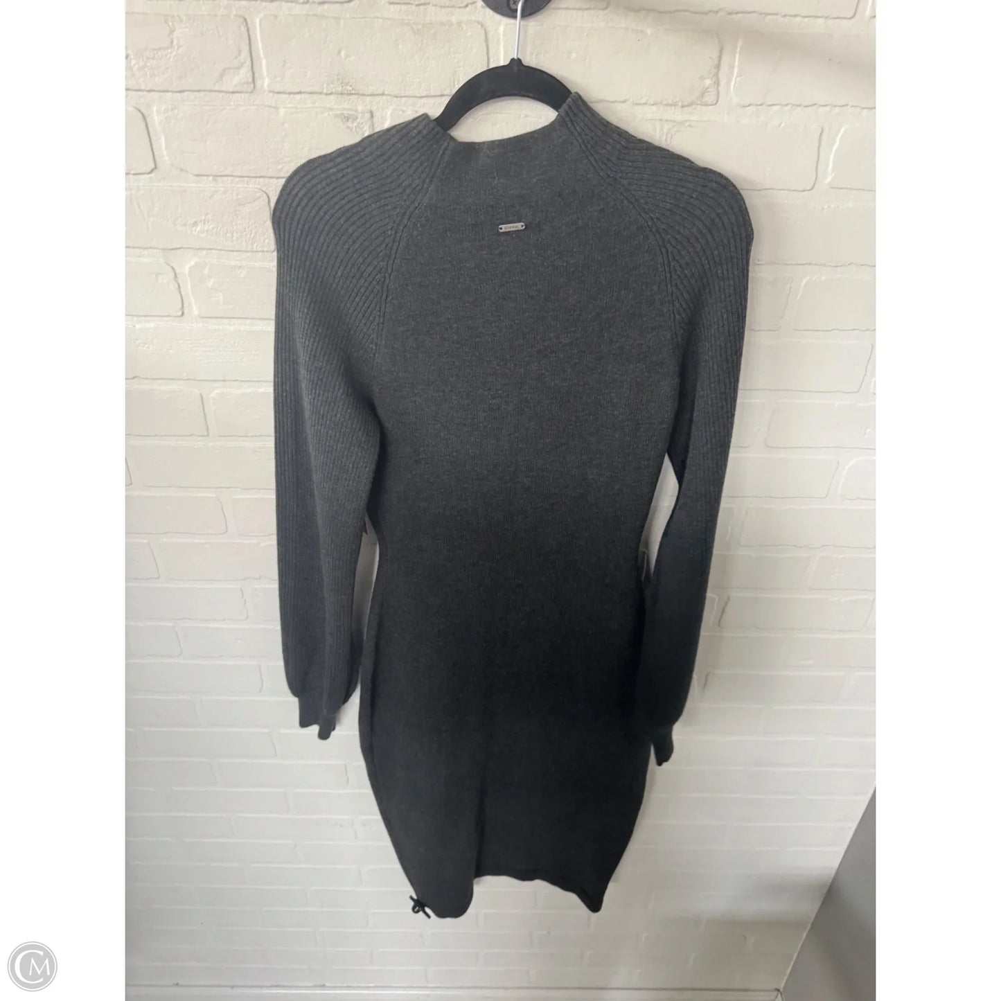 Dress Sweater By Clothes Mentor In Grey, Size: L