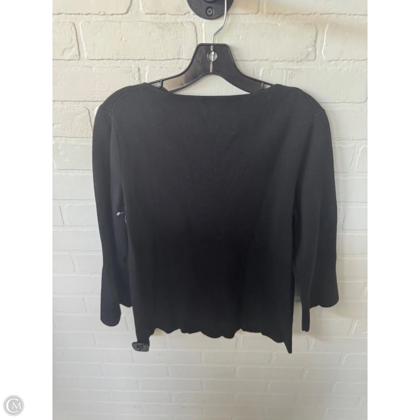 Sweater By Talbots In Black, Size: M
