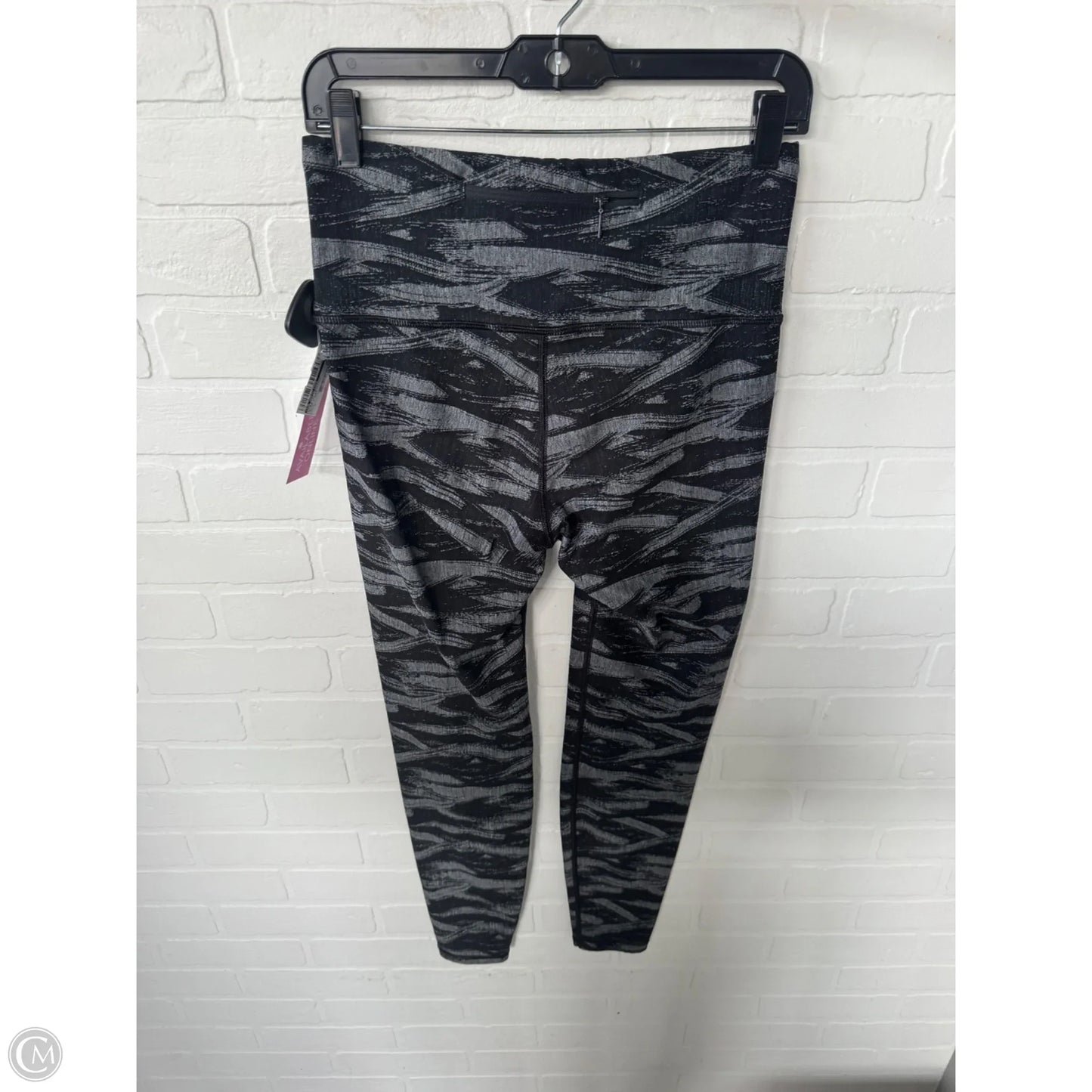 Athletic Leggings By The North Face In Black & Grey, Size: 8
