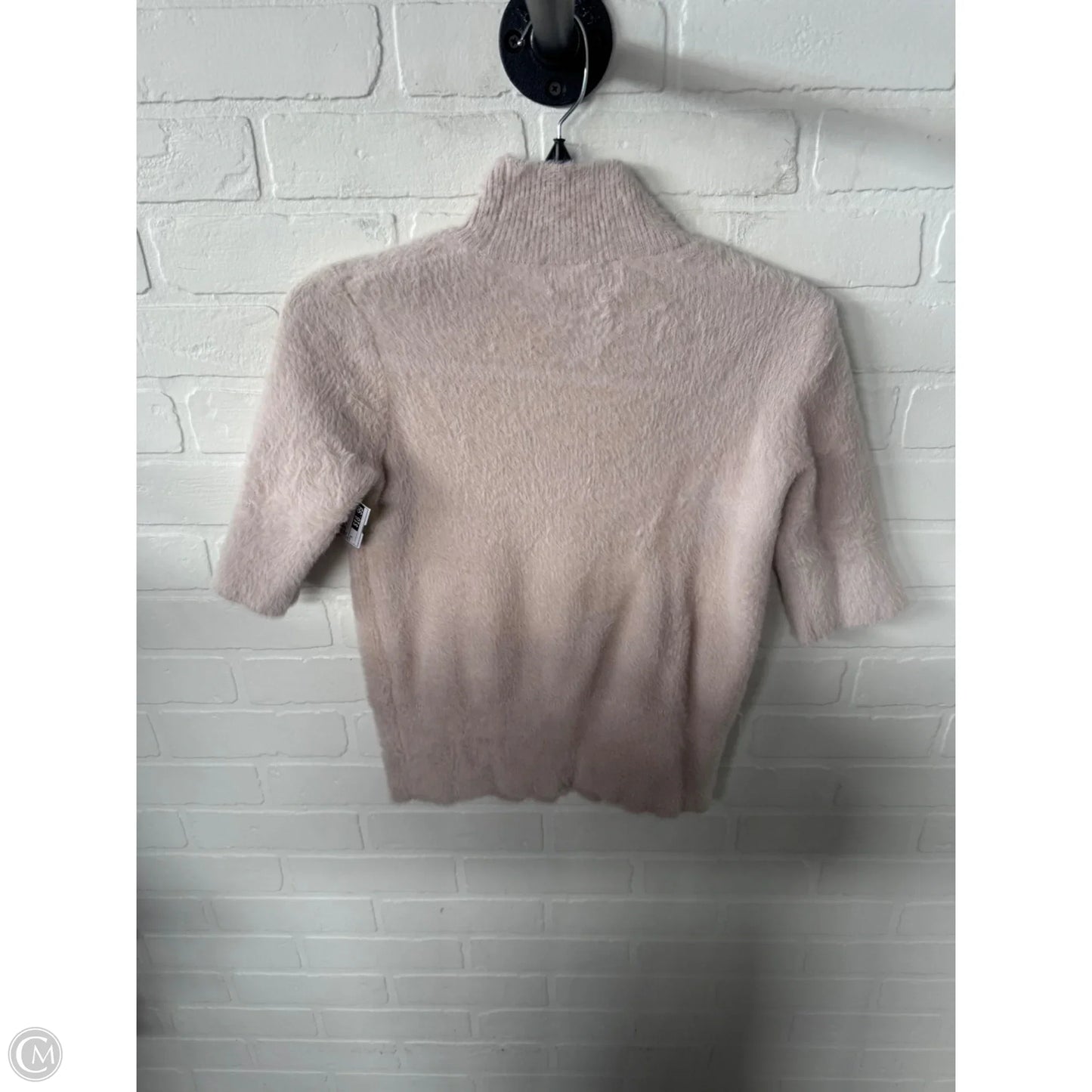 Sweater Short Sleeve By Bailey 44 In Pink, Size: S