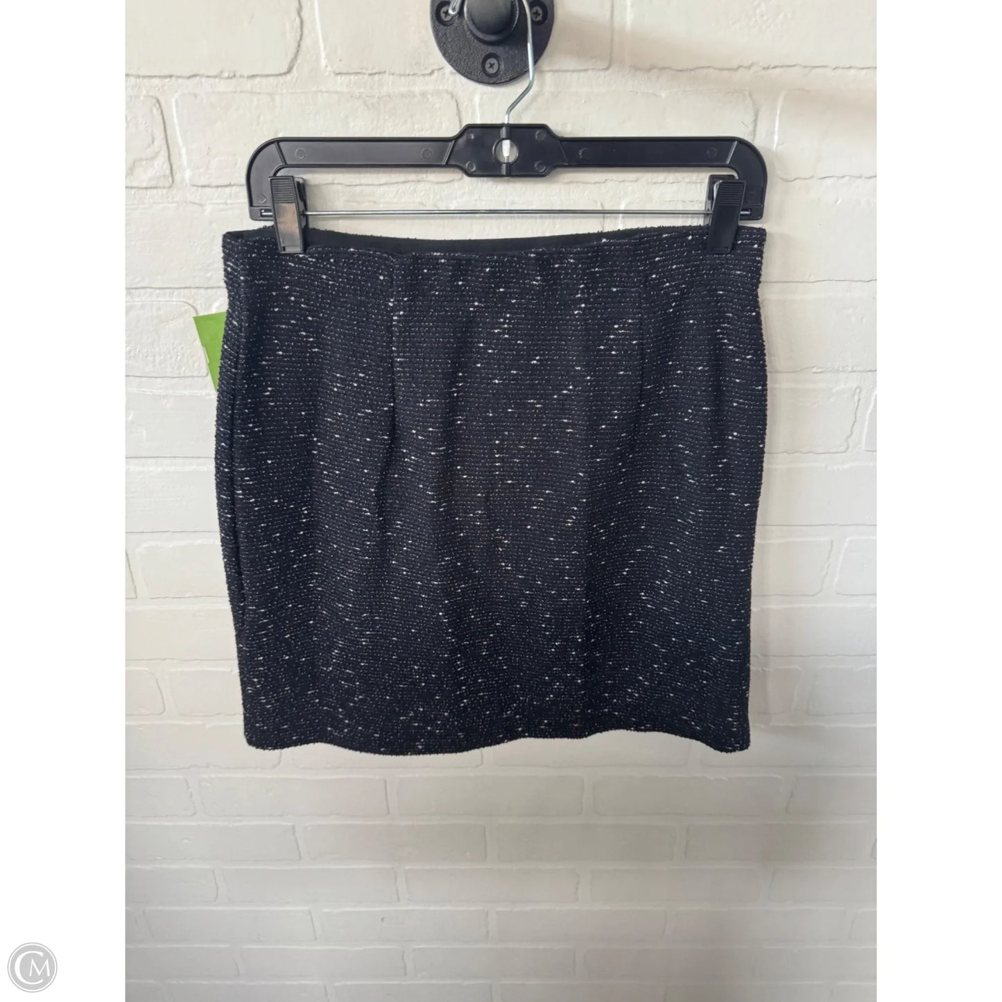 Skirt Mini & Short By Max Studio In Black & Cream, Size: 8