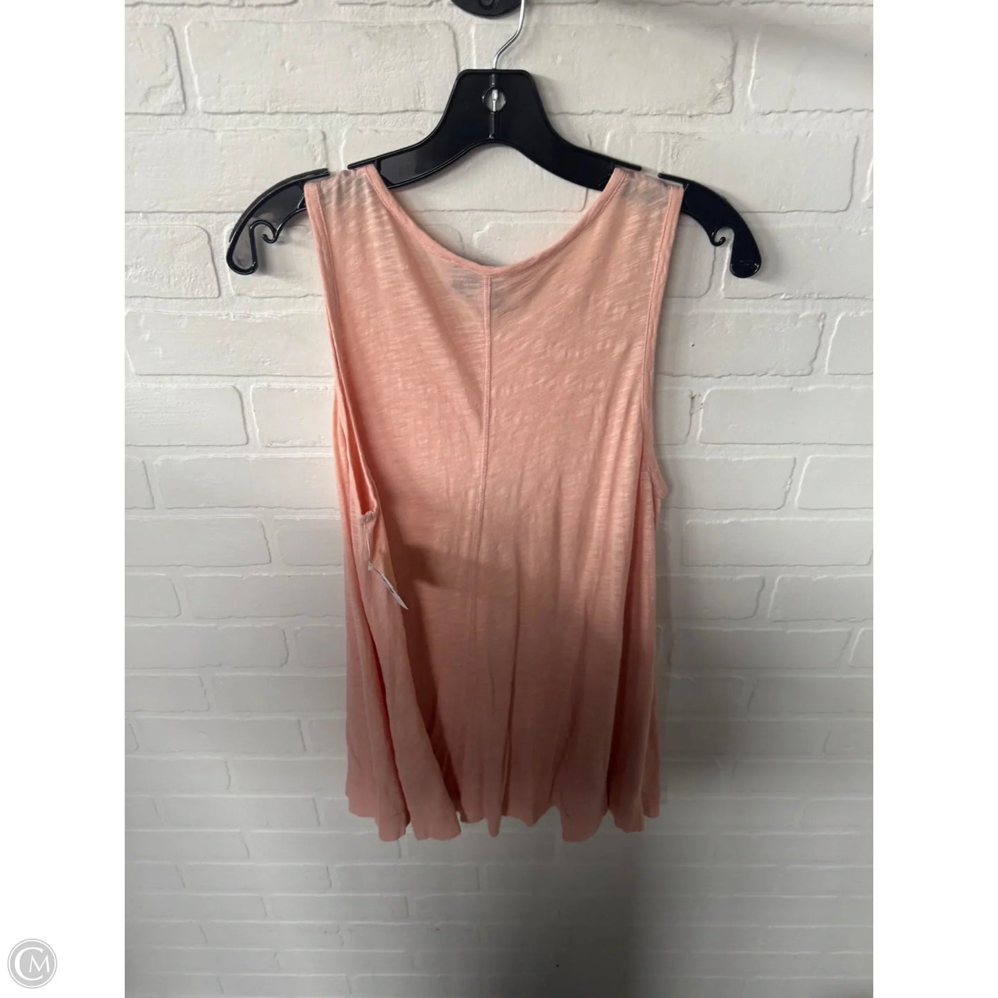 Top Sleeveless Basic By Left Of Center In Orange, Size: S