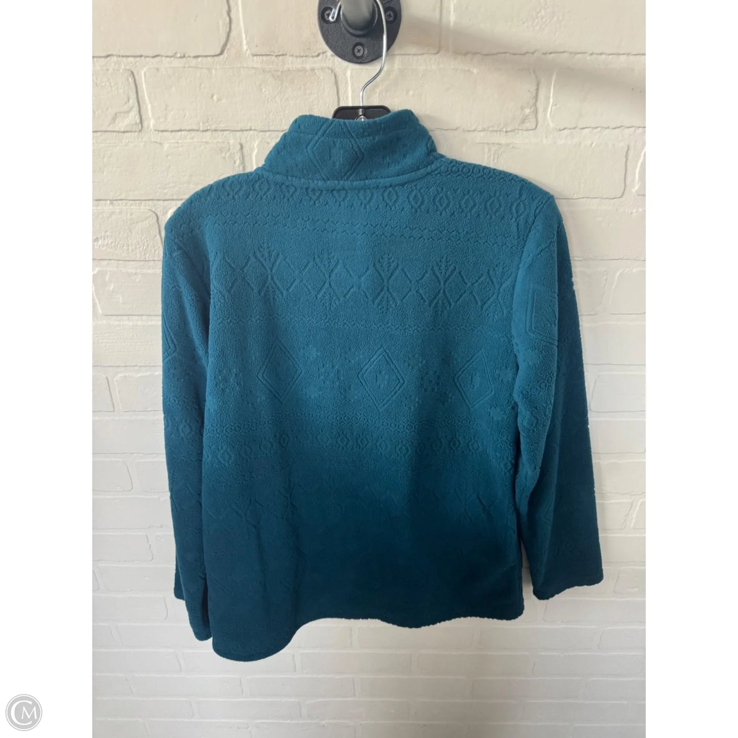 Jacket Fleece By Clothes Mentor In Blue, Size: S