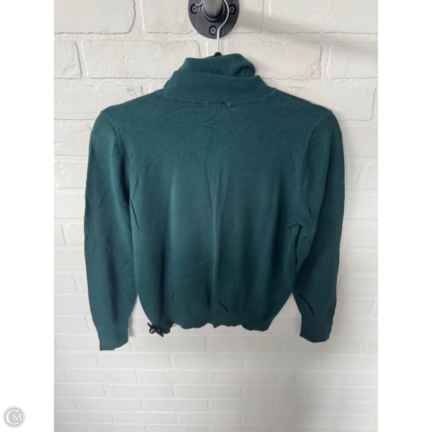 Sweater By Ann Taylor In Green, Size: L