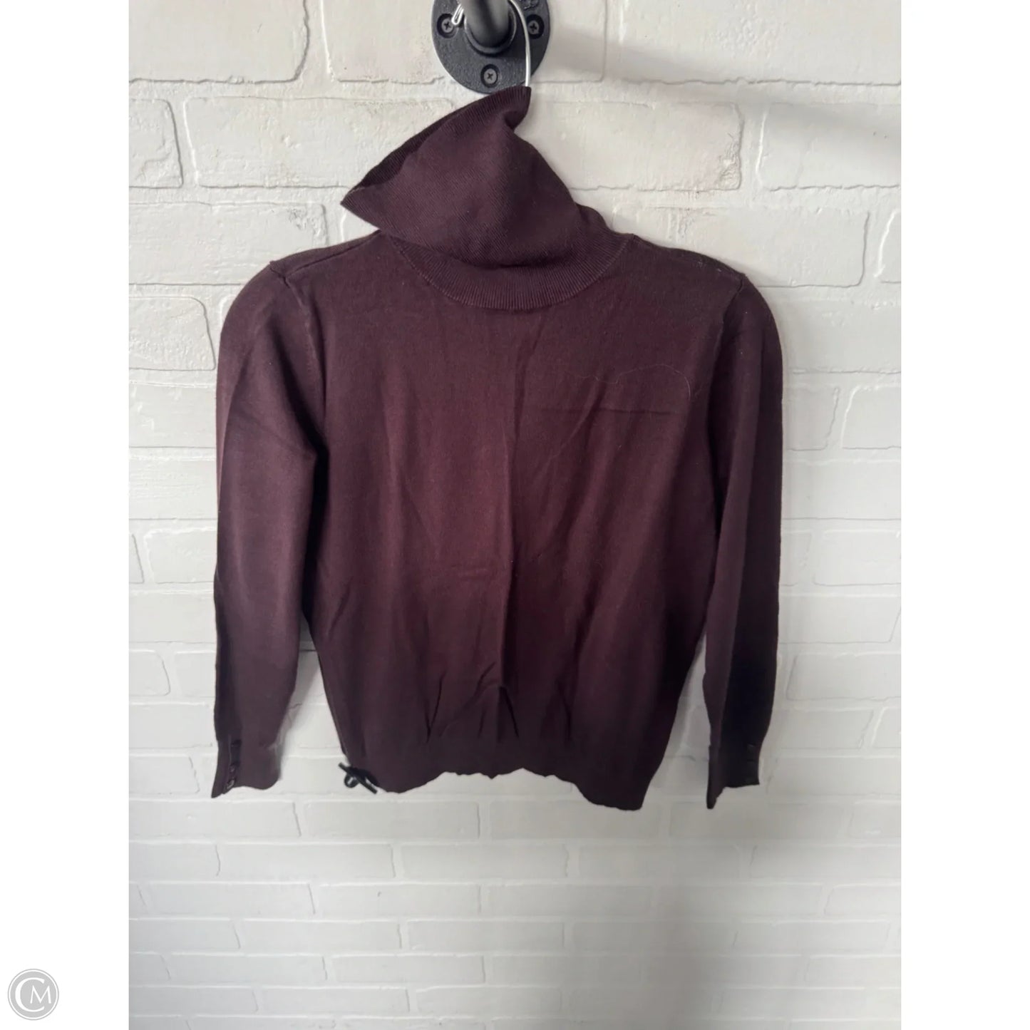 Sweater By Ann Taylor In Brown, Size: L