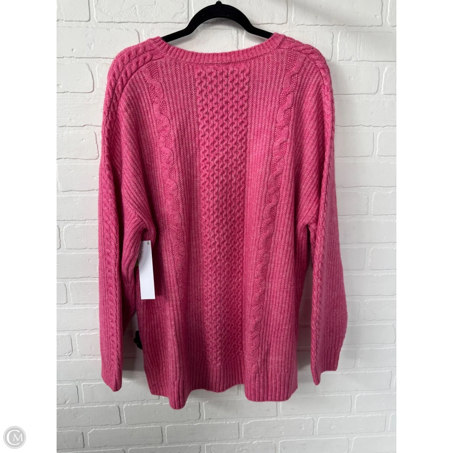 Sweater By Cabi In Pink, Size: Xl