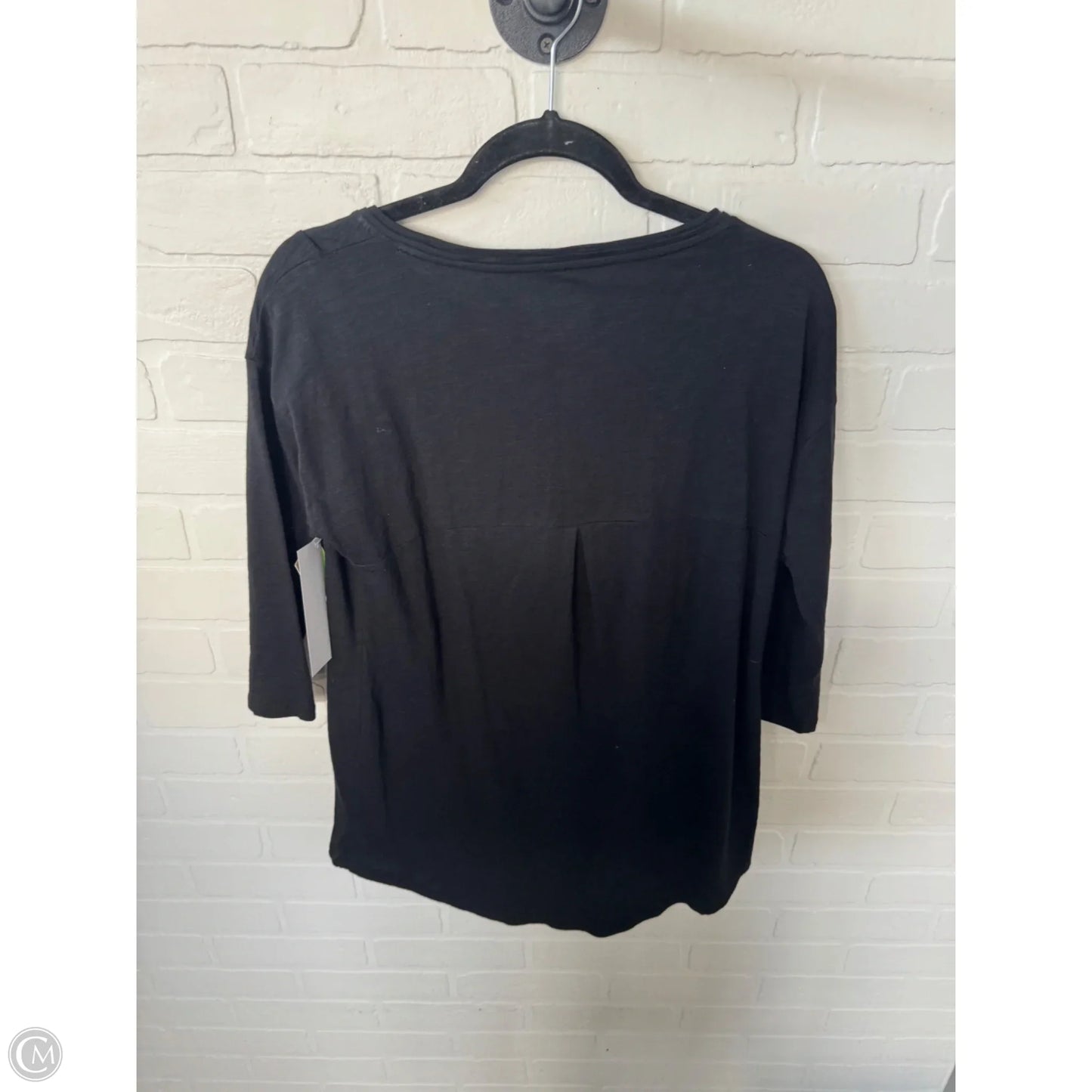 Tunic 3/4 Sleeve By Chicos In Black, Size: S