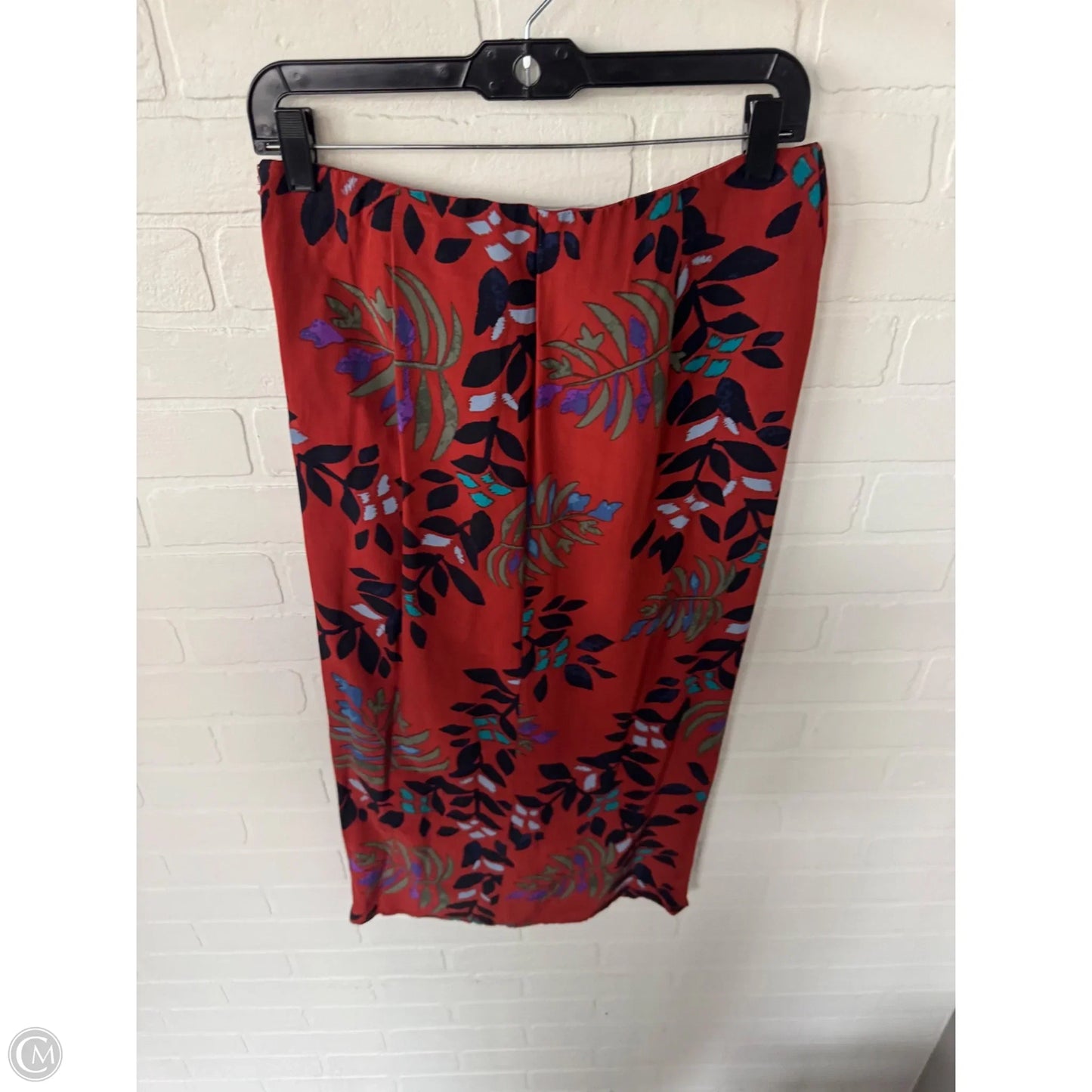 Skirt Midi By Cma In Blue & Brown, Size: 12