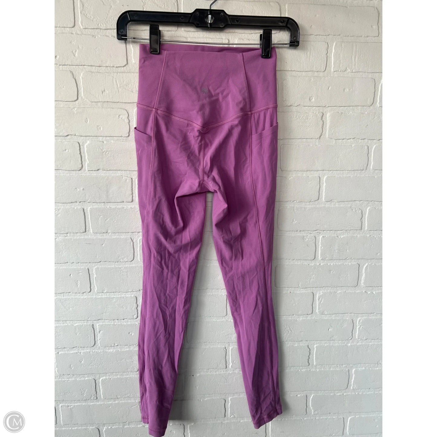 Athletic Leggings By Athleta In Pink, Size: 0
