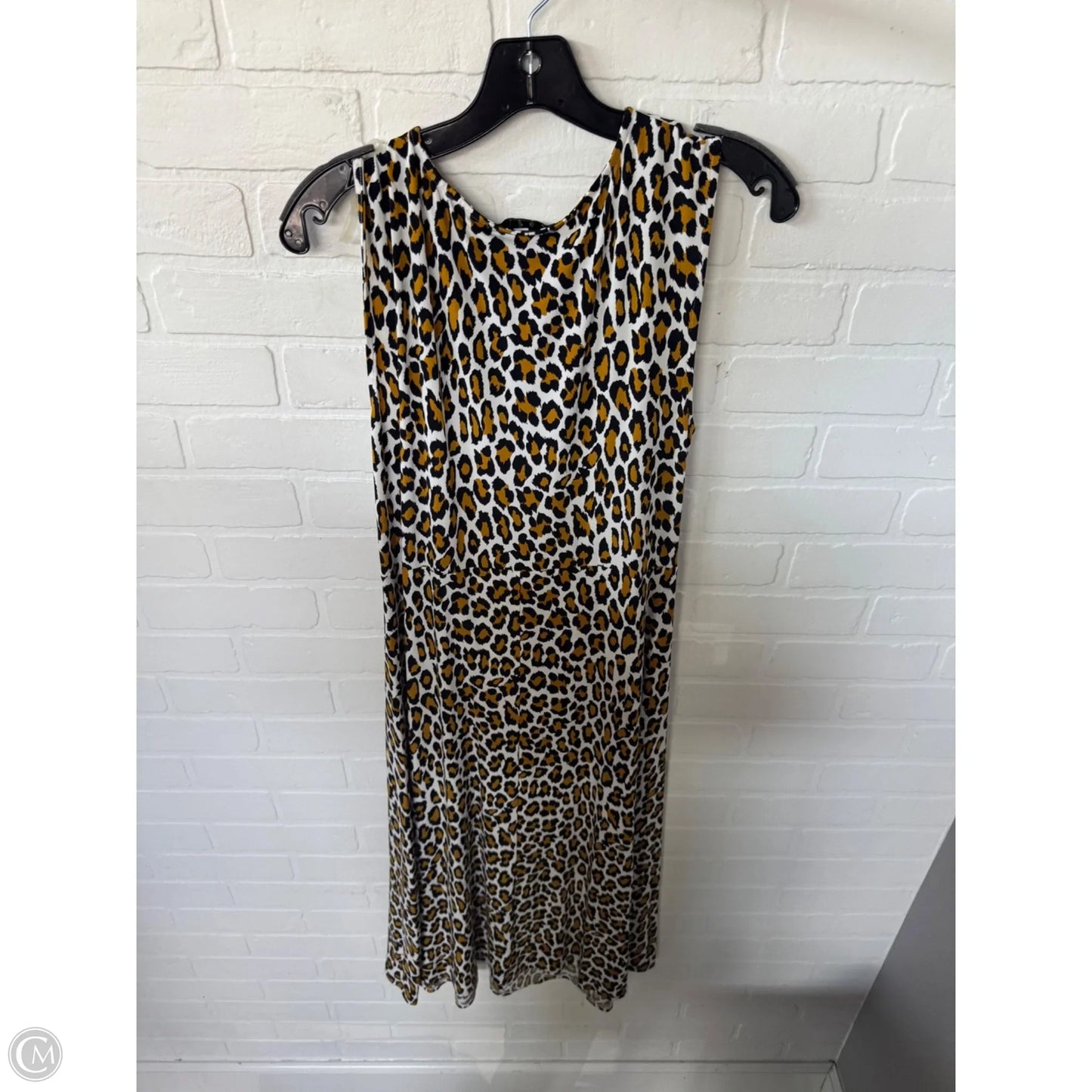 Dress Casual Midi By Chaus In Animal Print, Size: L