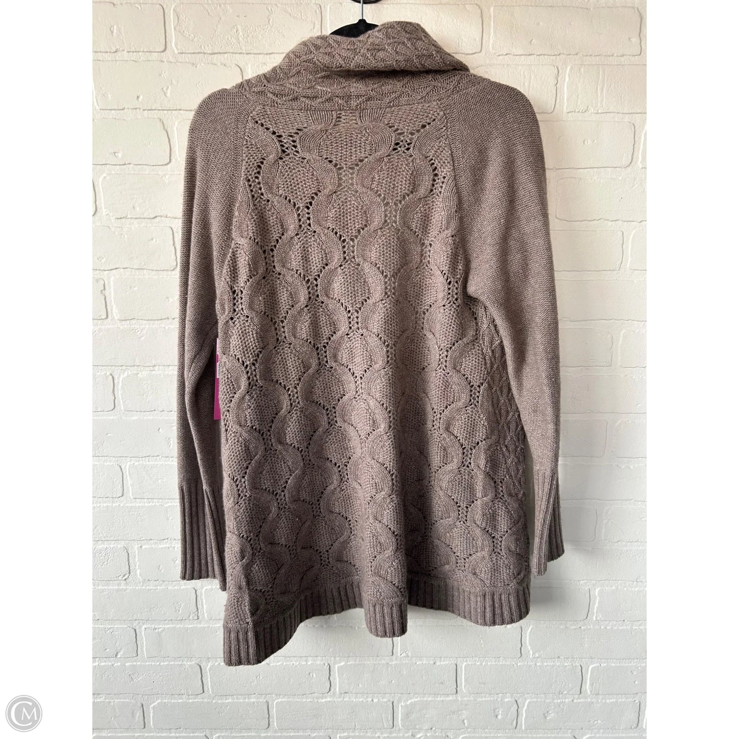 Sweater Cardigan Cashmere By Cmc In Tan, Size: S