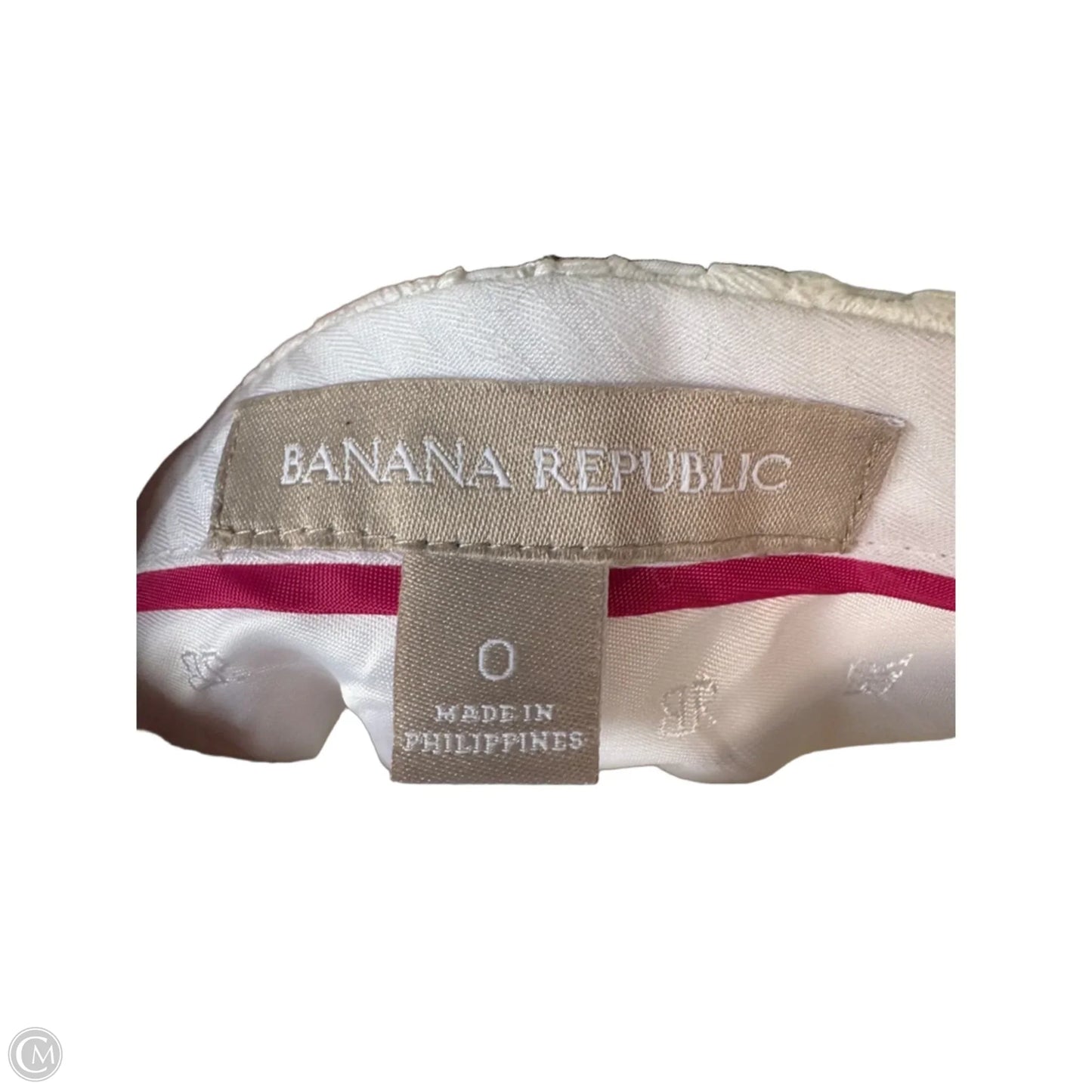 Shorts By Banana Republic In Cream, Size: 0