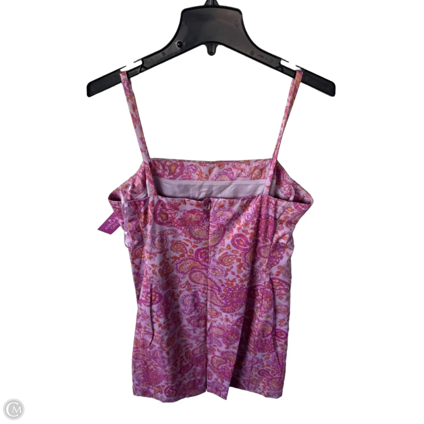 Dress Casual Short By Lauren By Ralph Lauren In Pink & Purple, Size: M