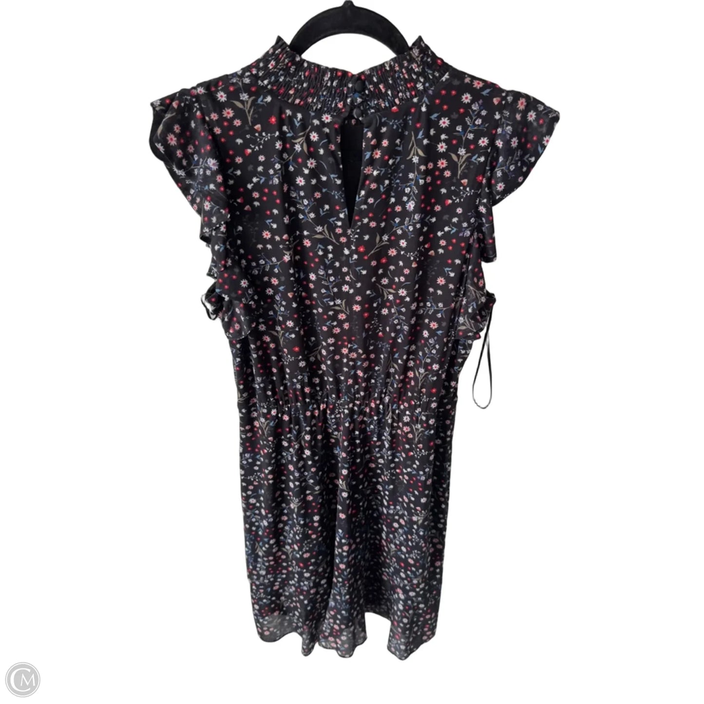 Dress Casual Short By Sam Edelman In Black & Blue, Size: M