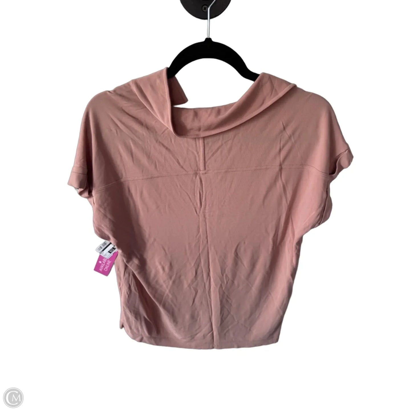 Top Short Sleeve By Reiss In Pink, Size: M