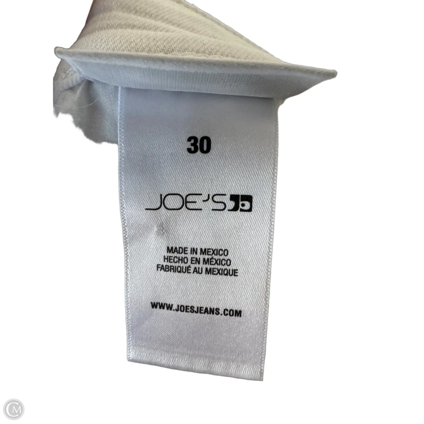 Jeans Boyfriend By Joes Jeans In White Denim, Size: 10