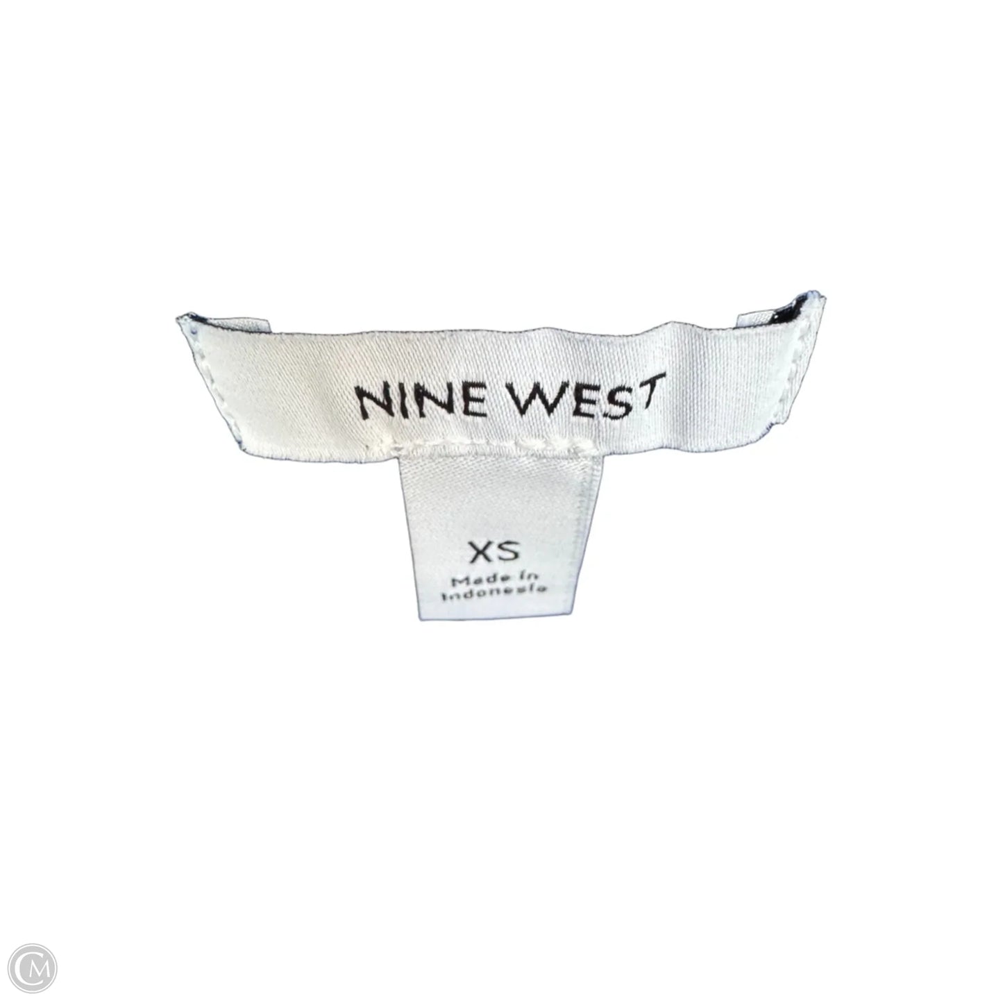 Skirt Midi By Nine West In Blue, Size: 2
