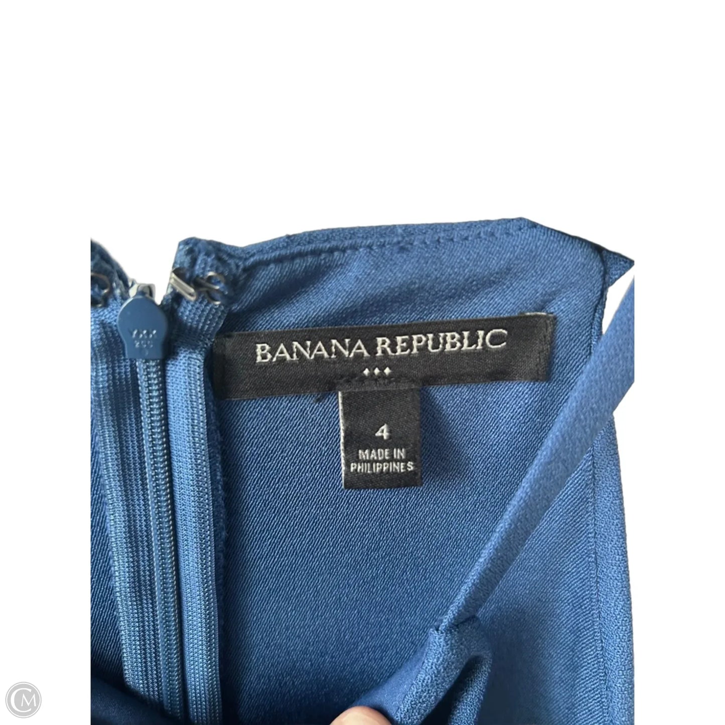 Dress Party Short By Banana Republic In Blue, Size: S