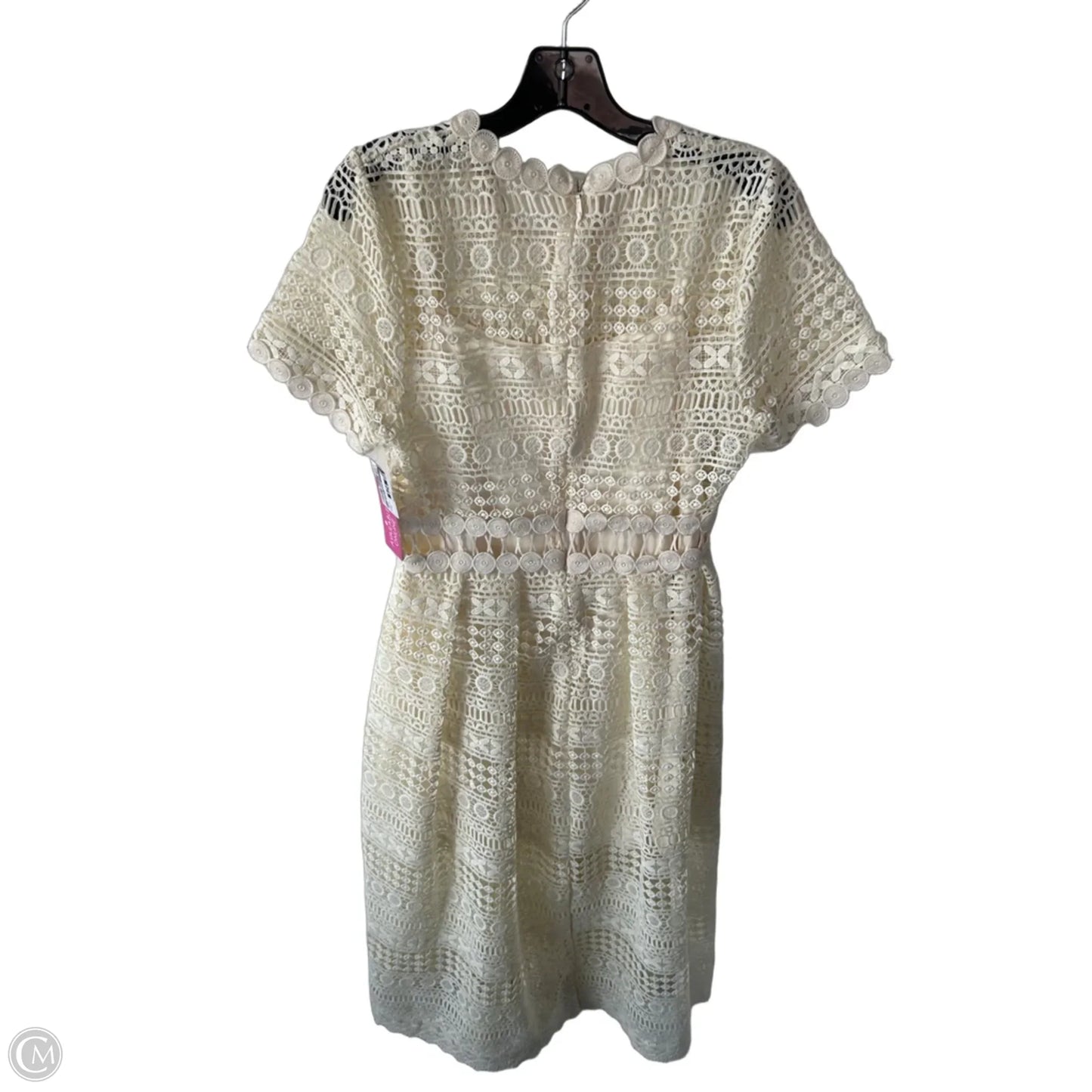 Dress Set 2pc By Clothes Mentor In Cream, Size: M