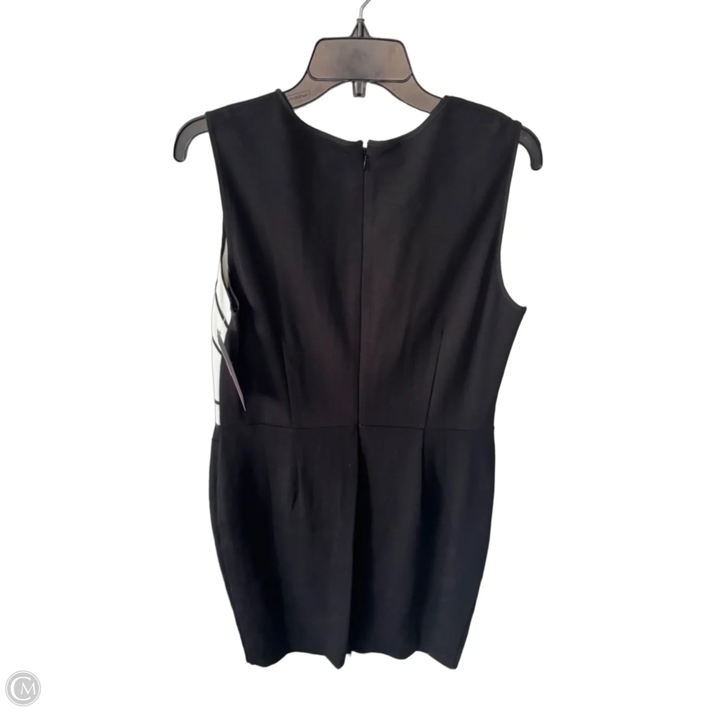 Dress Work By White House Black Market In Black & White, Size: L