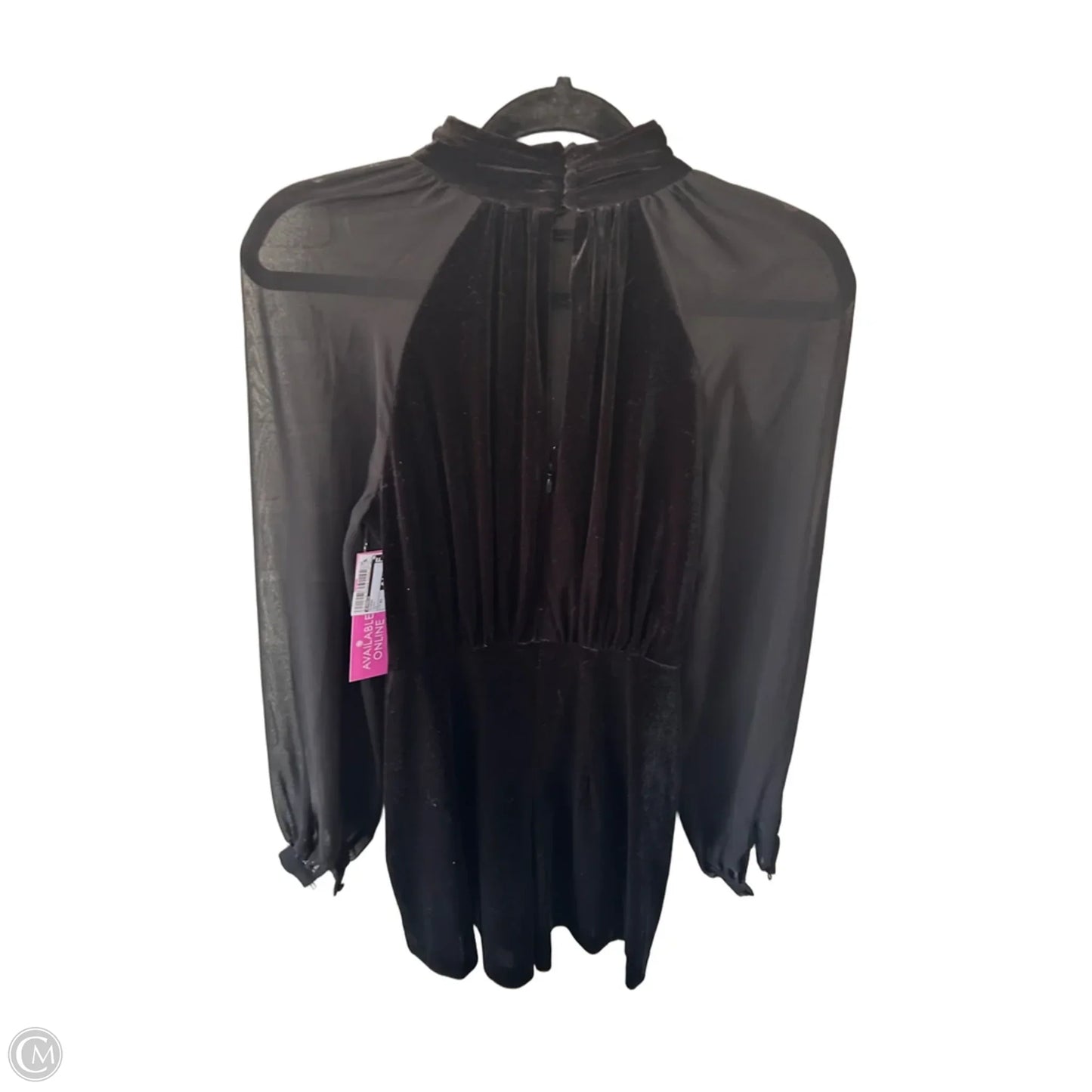 Romper By Express In Black, Size: Xs