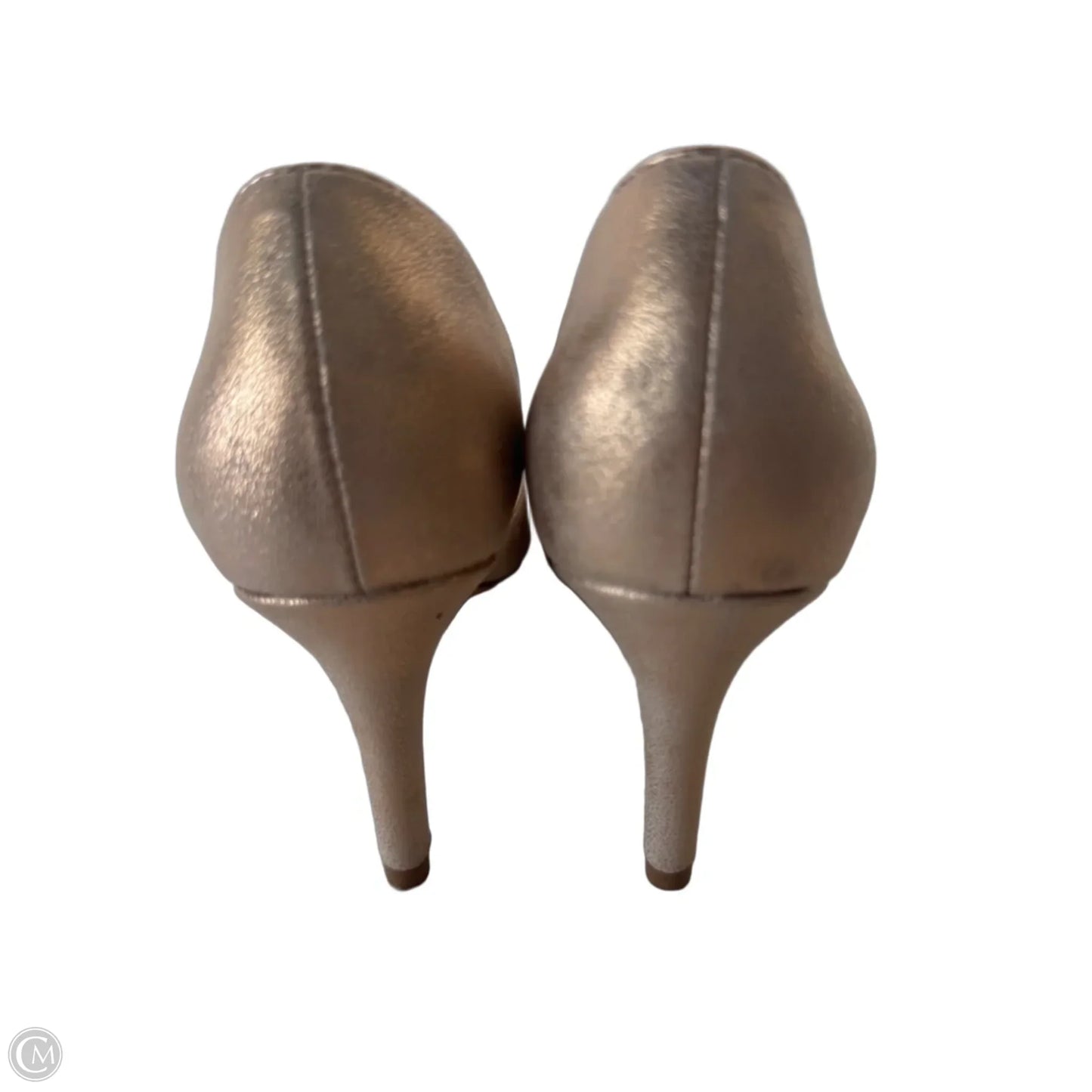 Shoes Heels Stiletto By Kelly And Katie In Gold, Size: 7