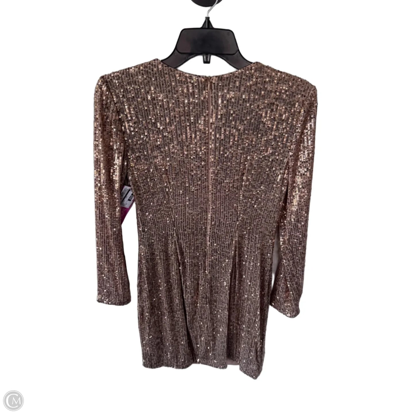 Dress Party Short By Eliza J In Gold, Size: Xs