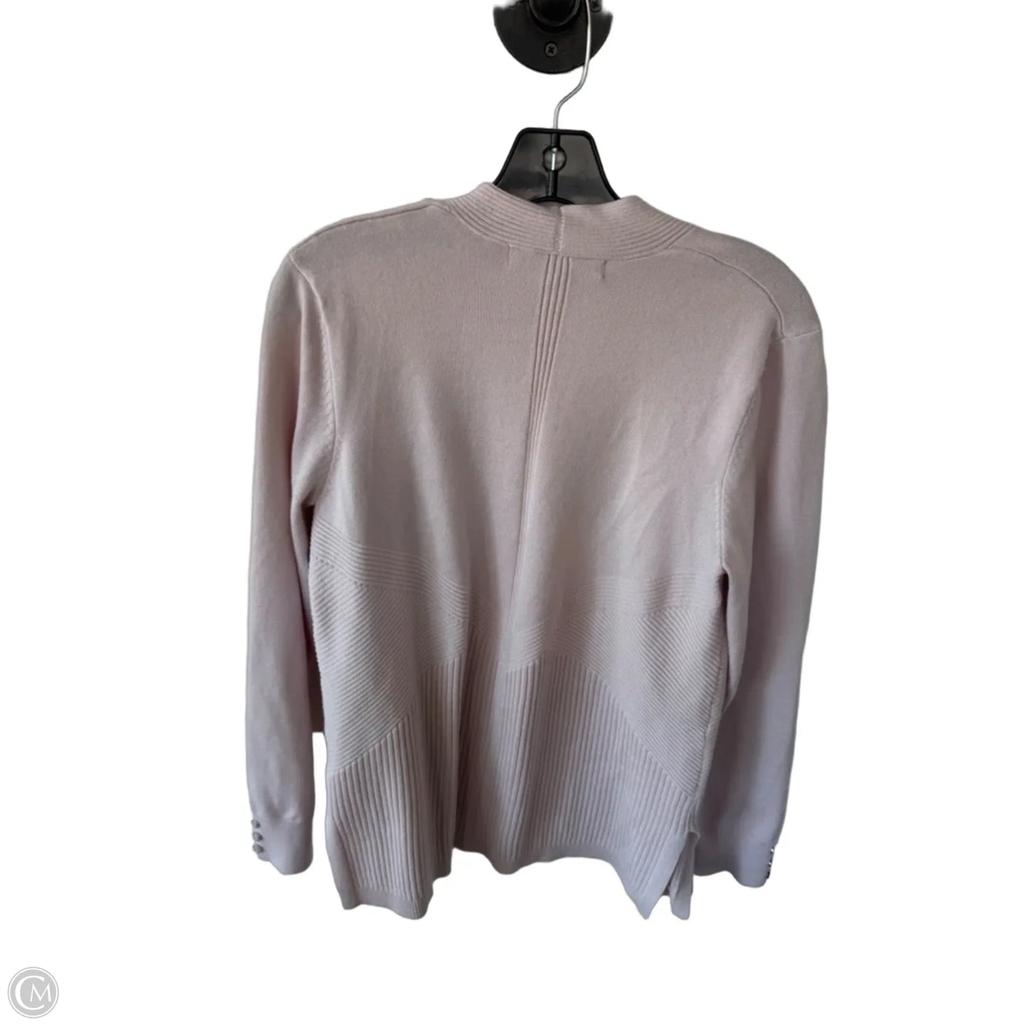 Sweater Cardigan By Love Scarlett In Pink, Size: L