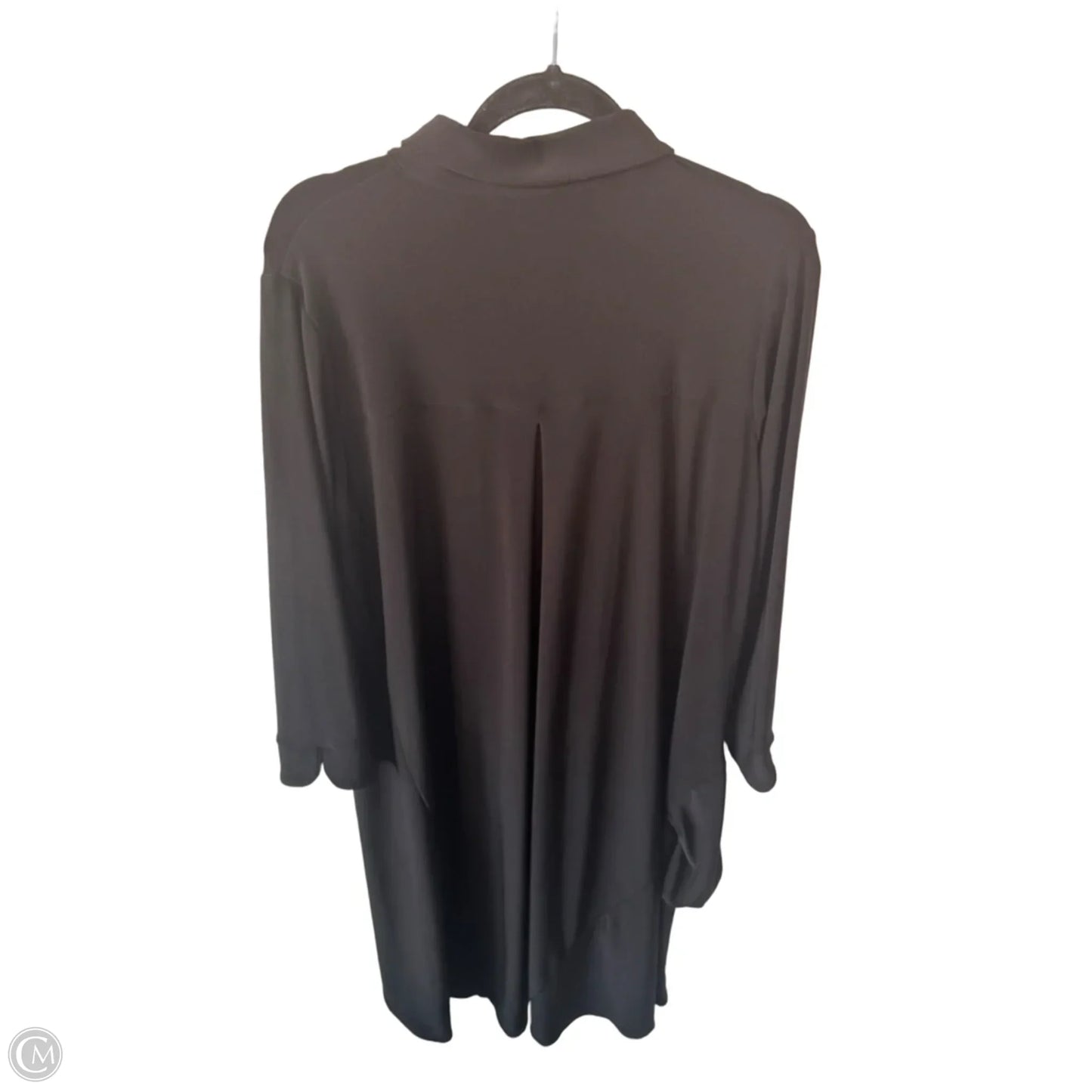 Tunic Long Sleeve By Sympli In Black, Size: M
