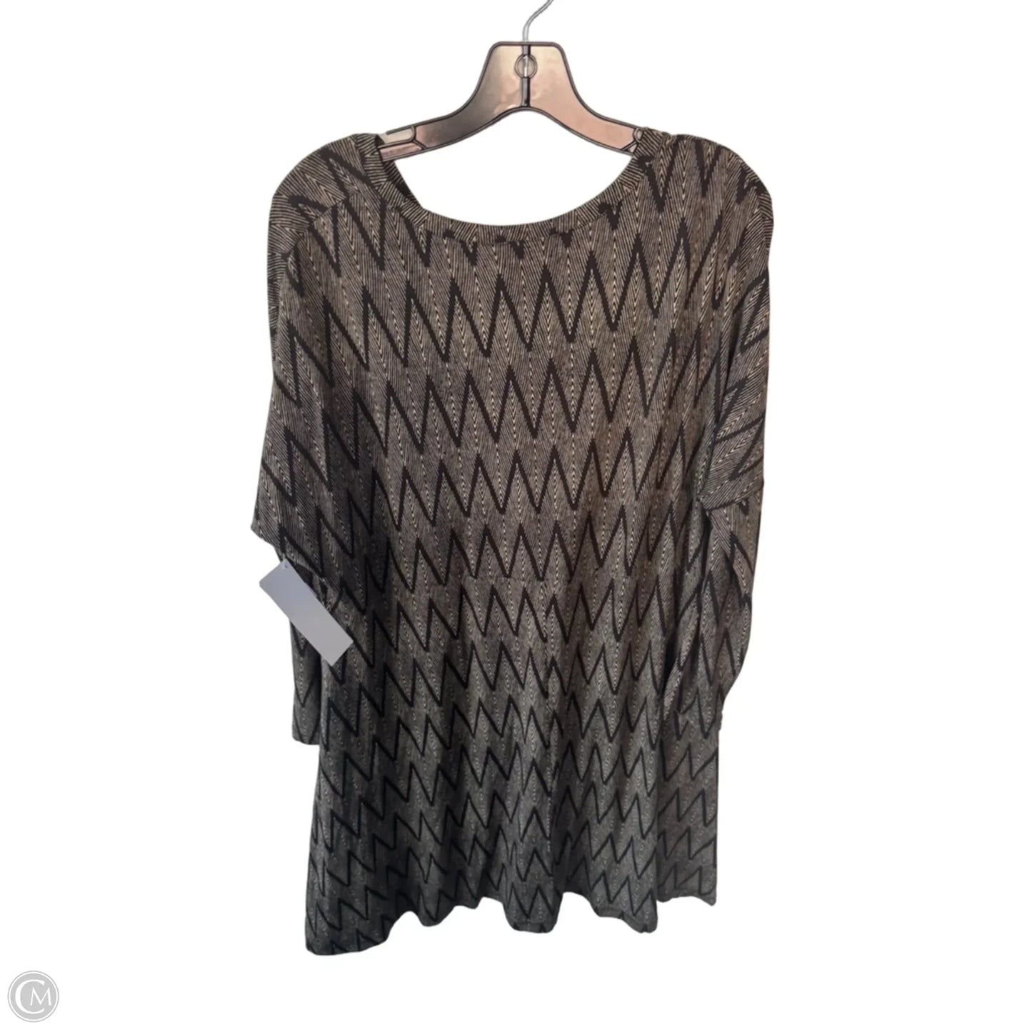 Dress Work By Clothes Mentor In Black & Brown, Size: M